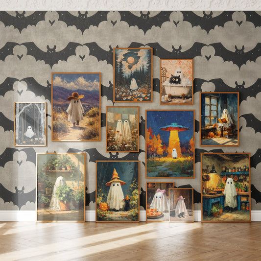 Whimsical Ghost Art & Décor Ideas | Kooly Designs Blog