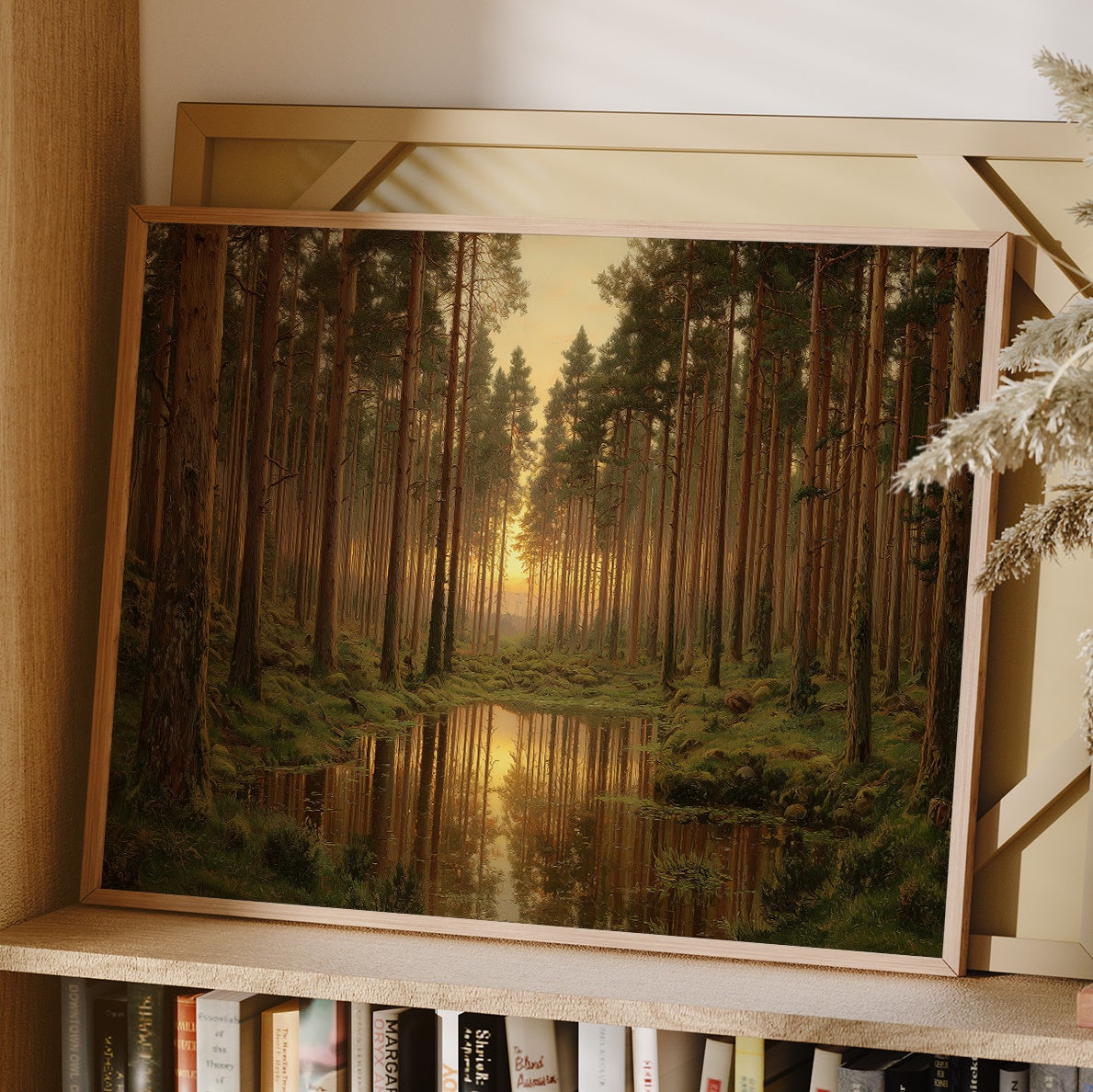 Whispered Reflections in Ancient Timber