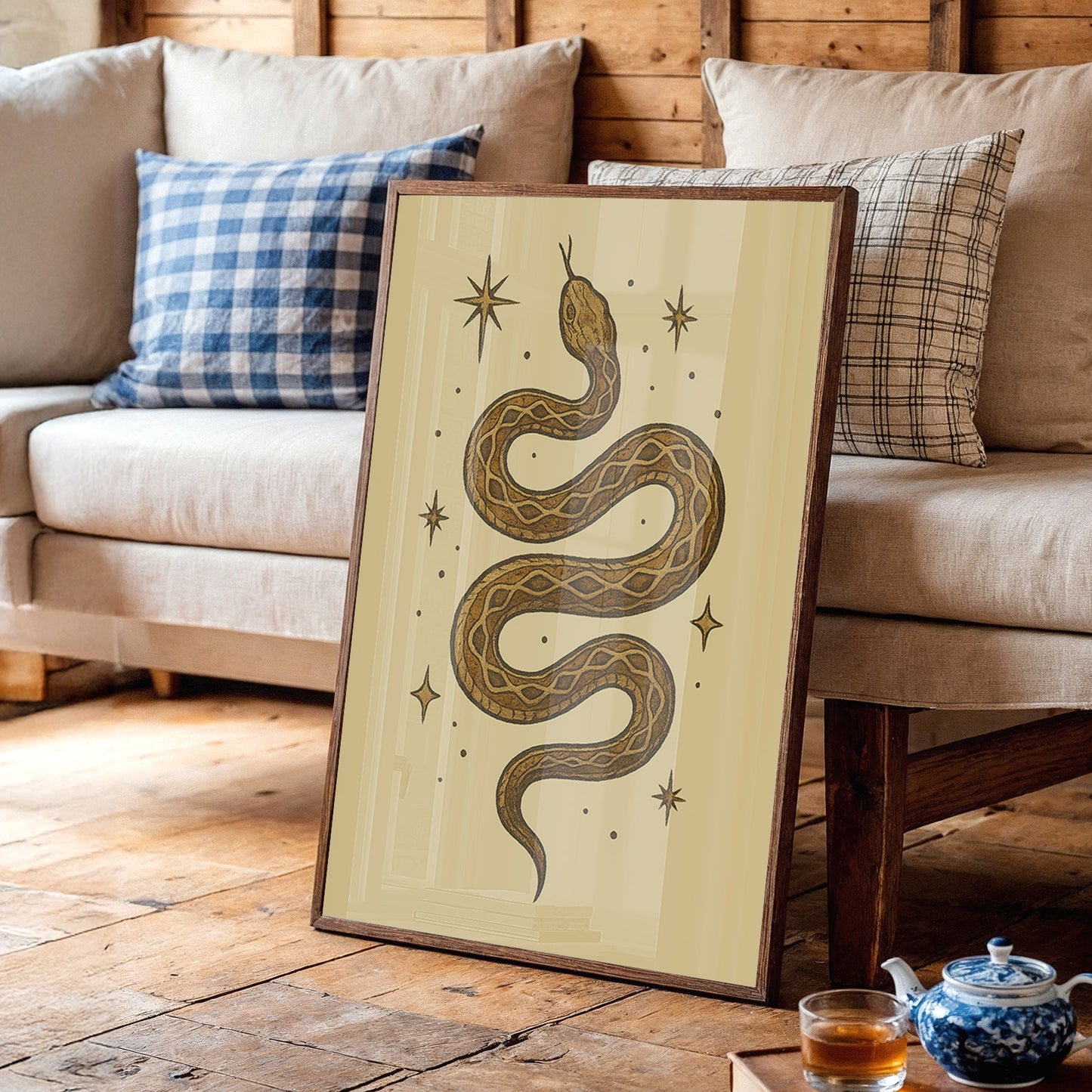 Serpent Among Celestial Light