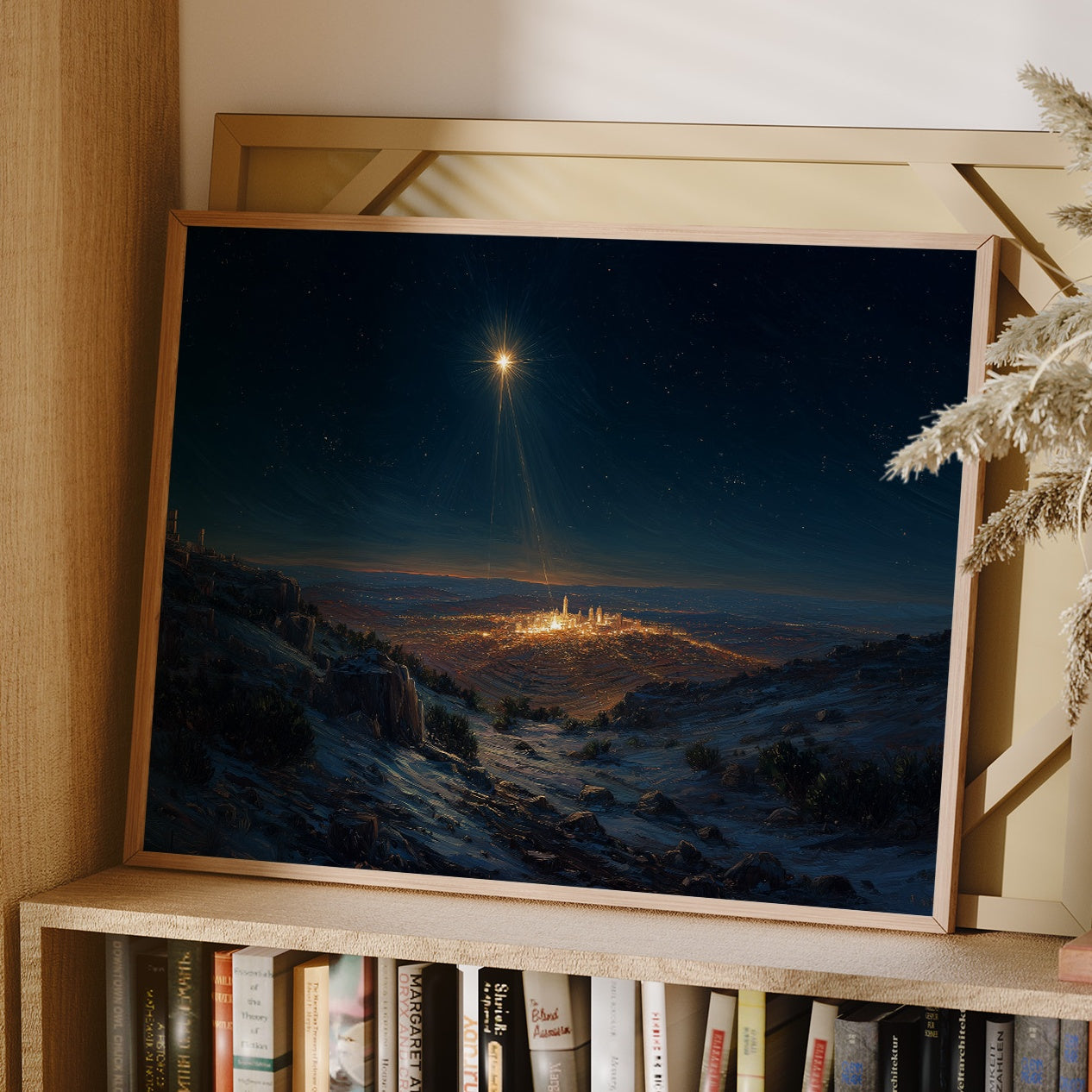 Distant City Under Celestial Guide