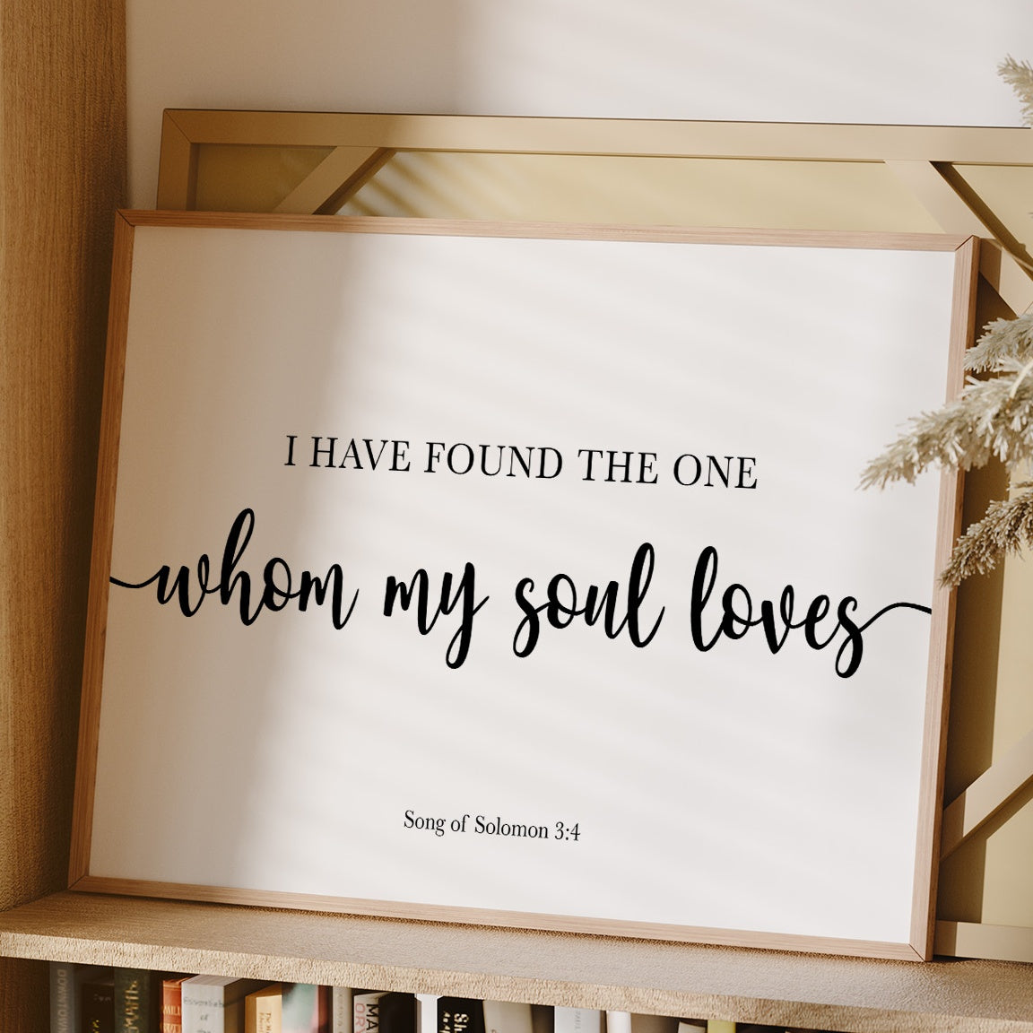 Sacred Vows in Elegant Typography