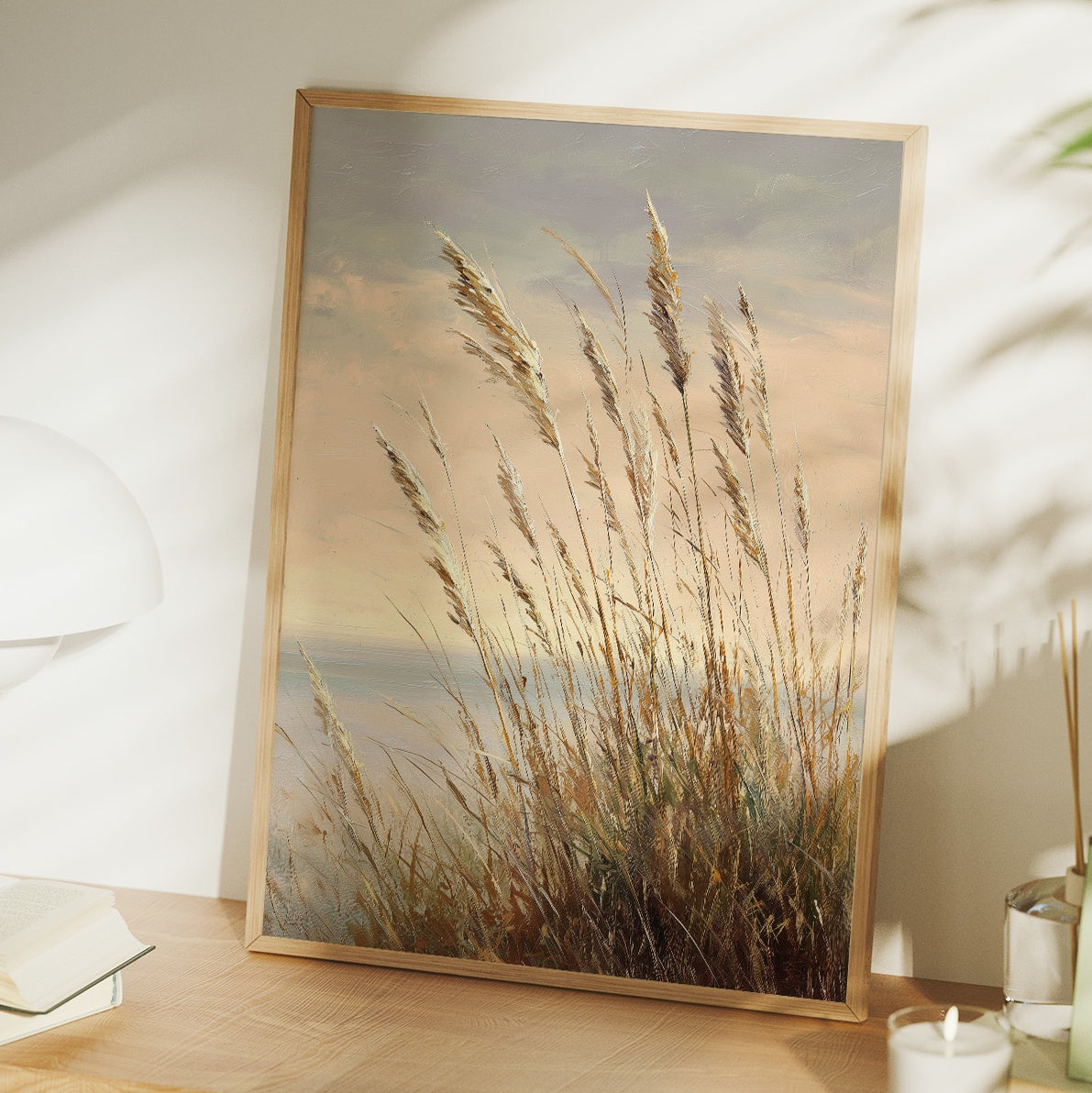 Shoreline Whispers At Golden Hour
