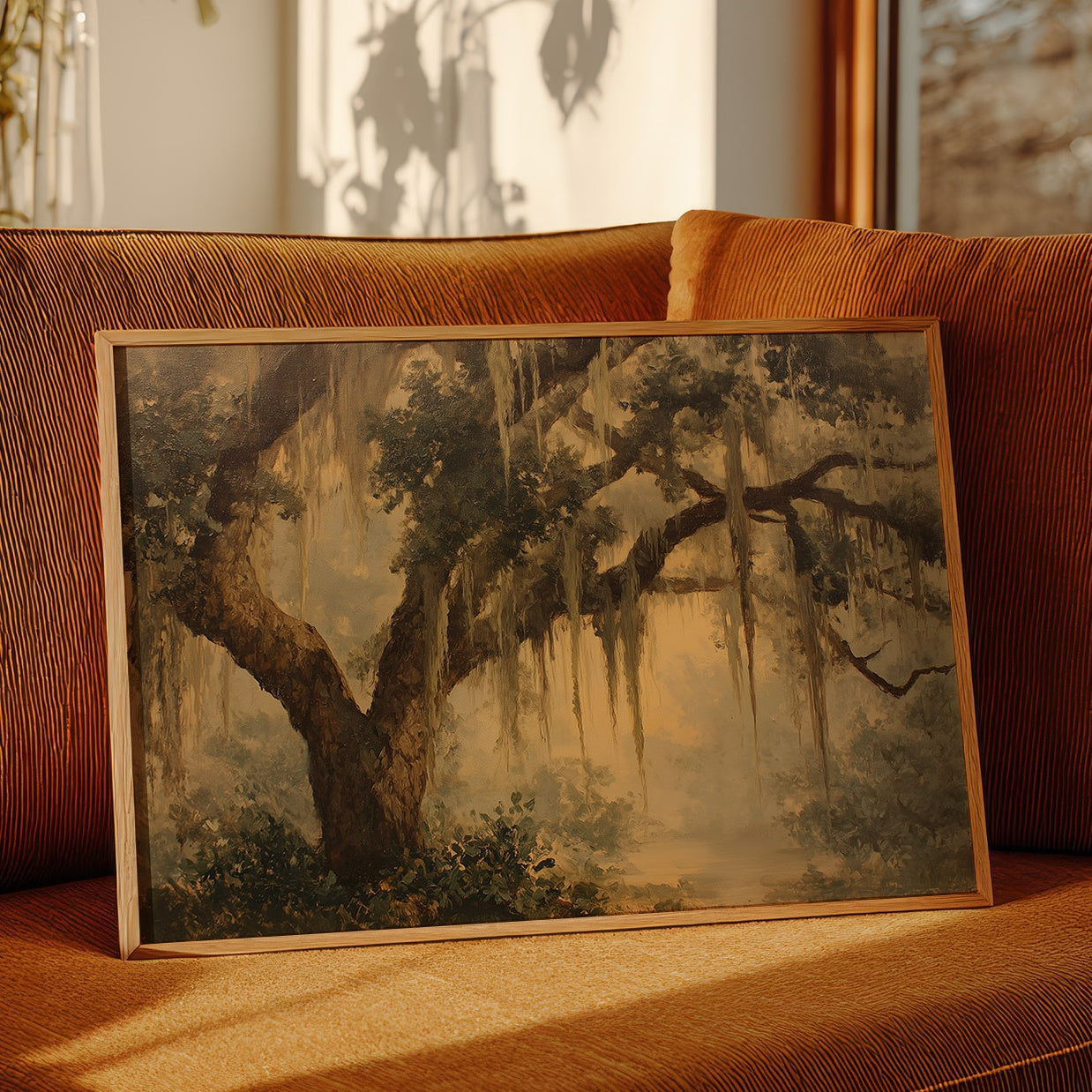 Southern Whispers Through Spanish Moss