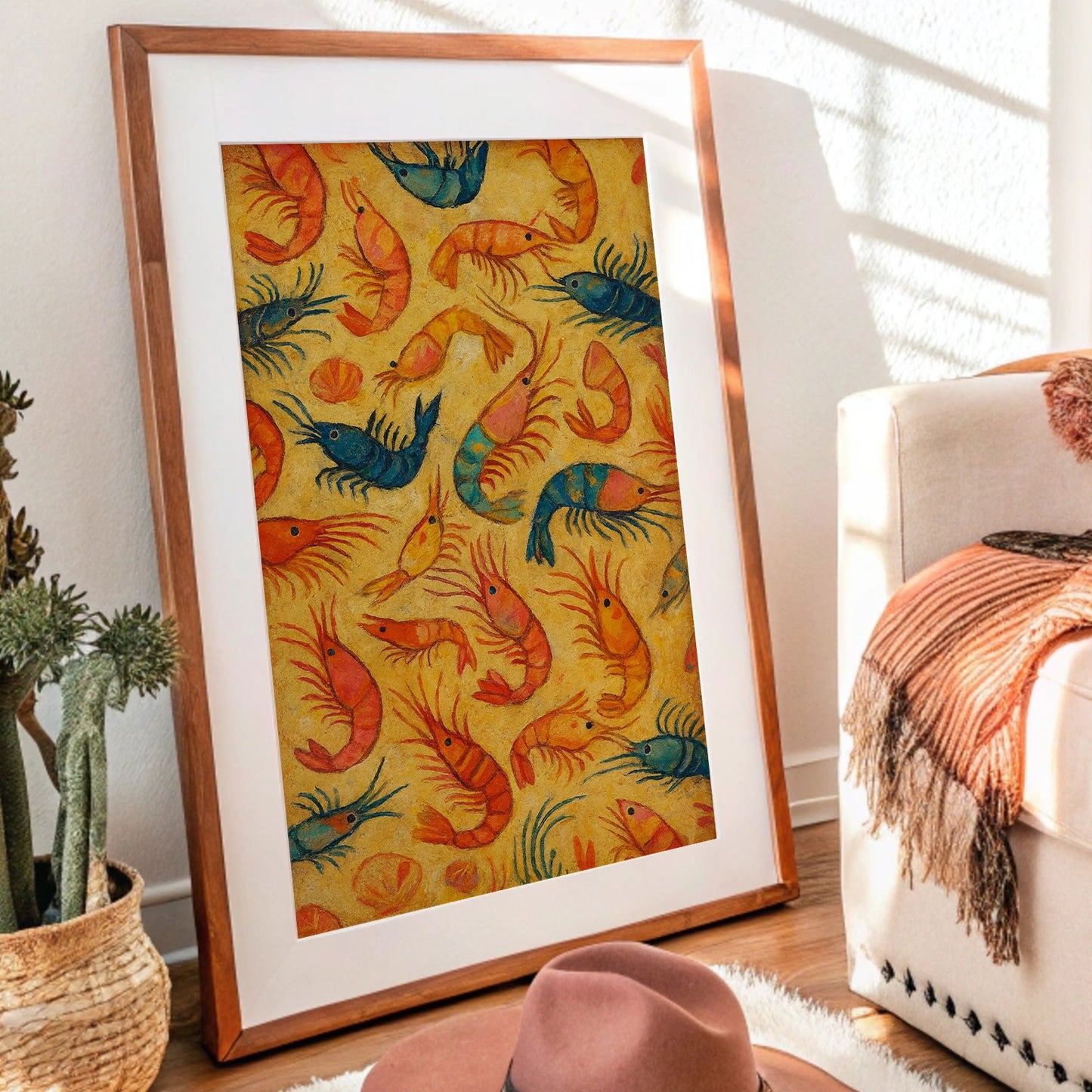 Coastal Creatures Dance Golden Tides