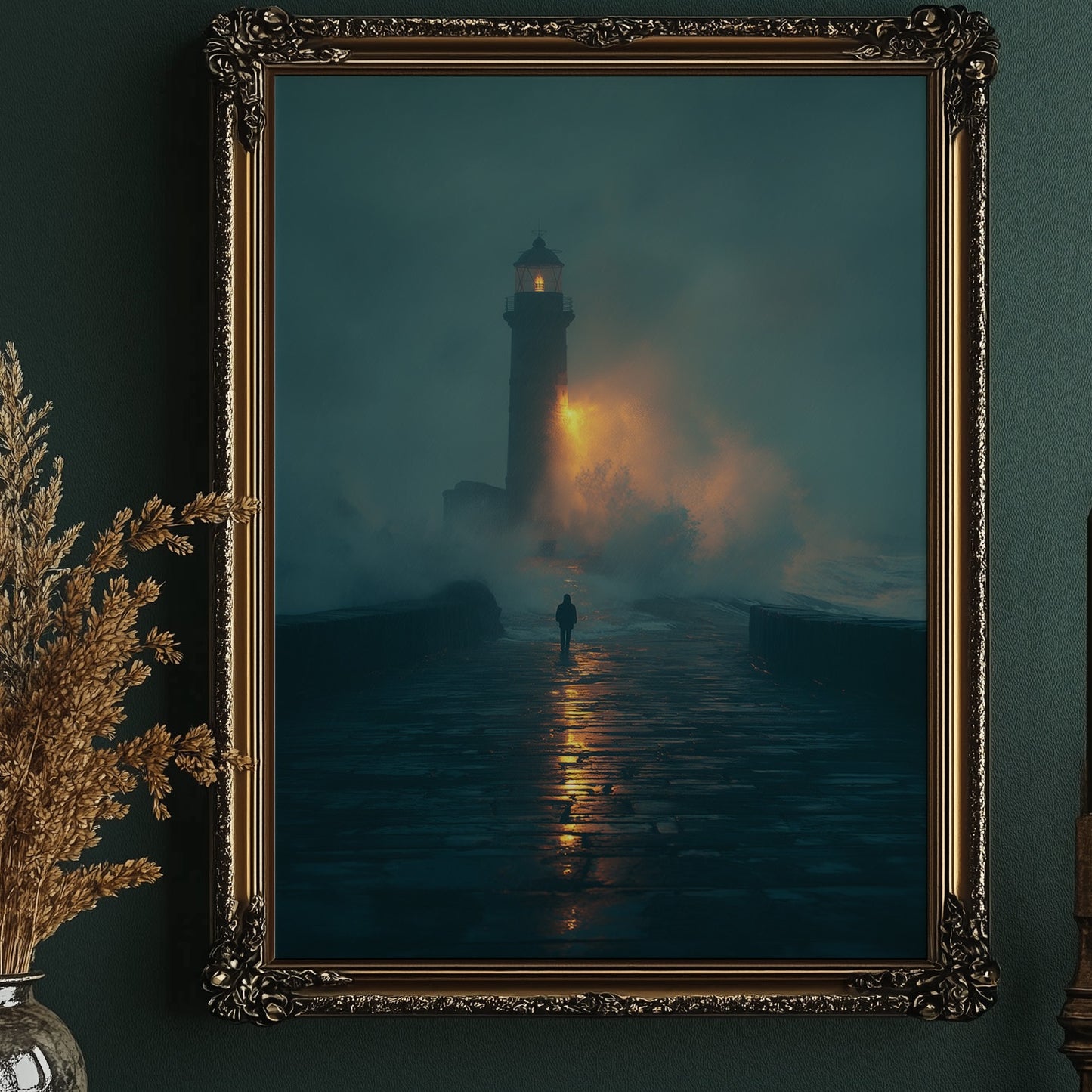 Coastal Sentinel Calls Through Fog