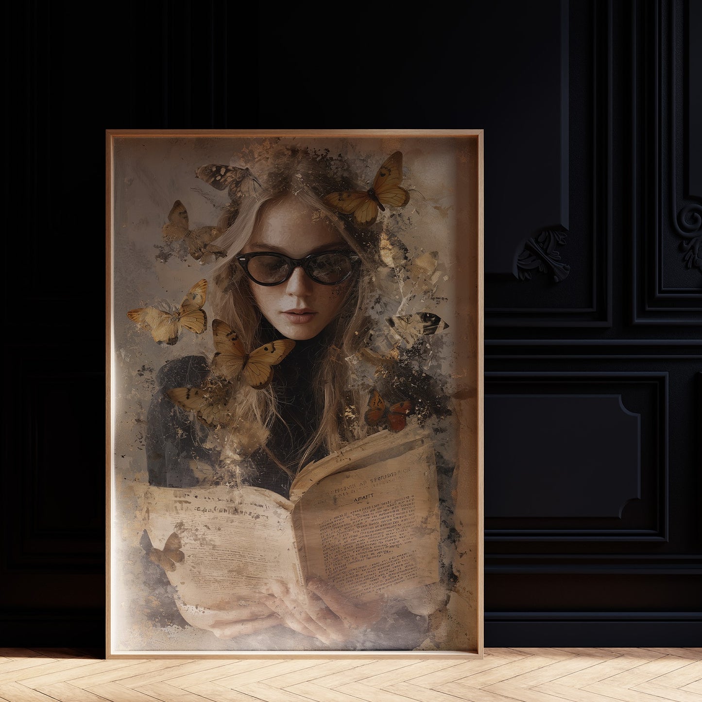 Butterflies Escape From Ancient Pages