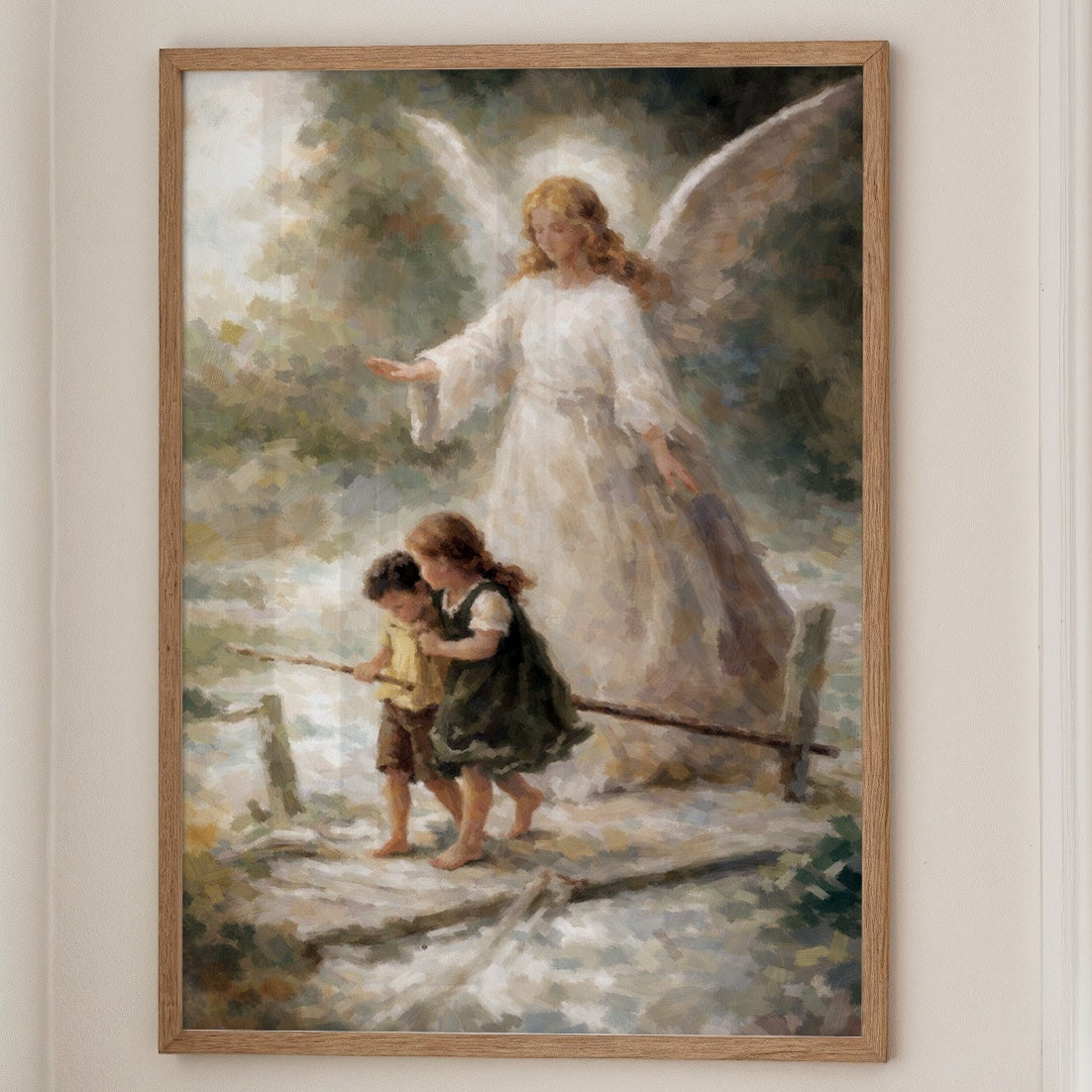Divine Guardian Illuminates Uncertain Path