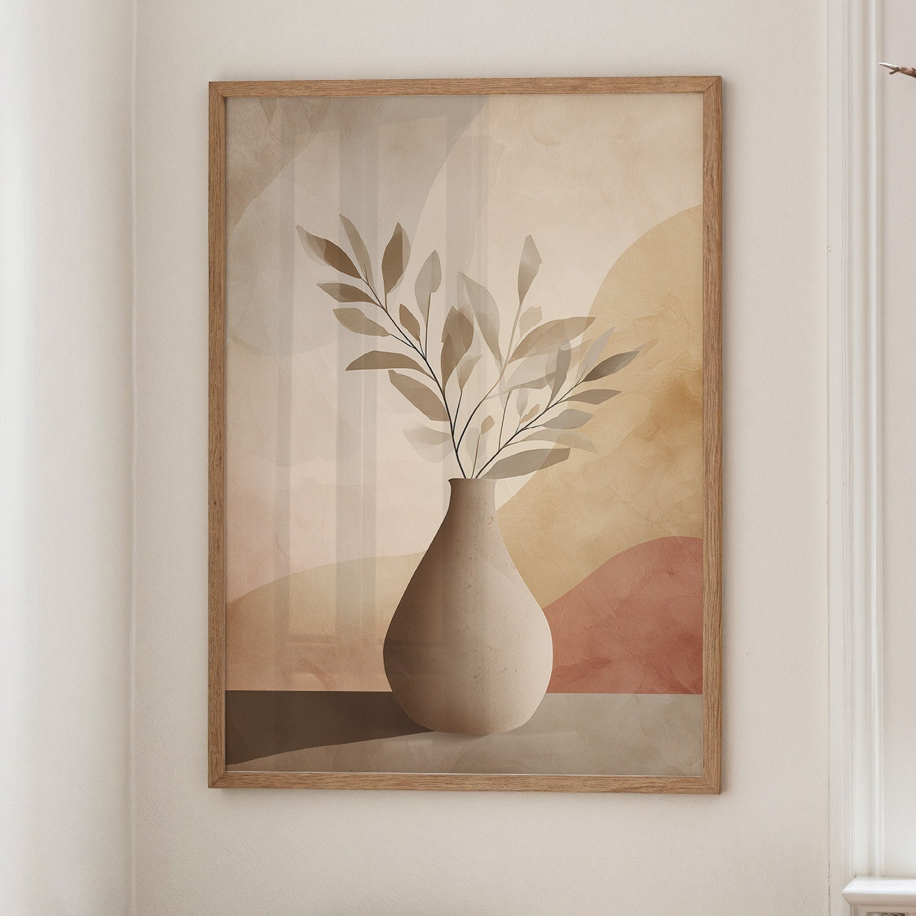 Stillness Held In Earthen Curves