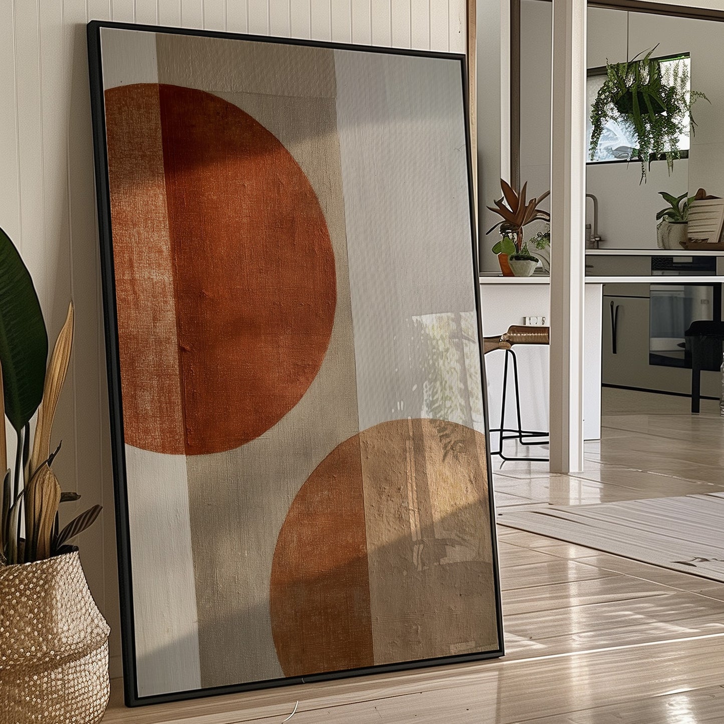 Terracotta Circles Dance At Dusk