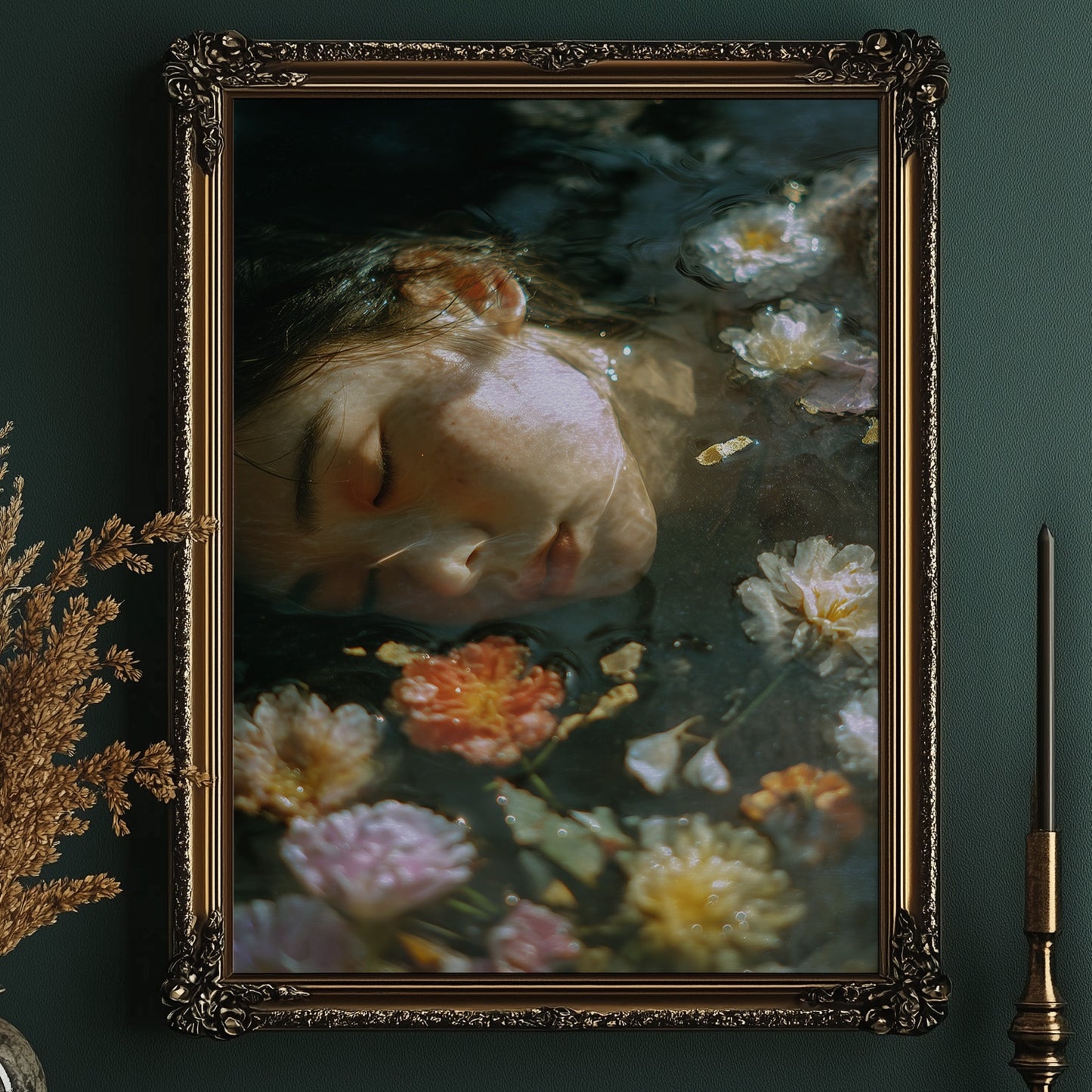 Floating Between Bloom And Sleep