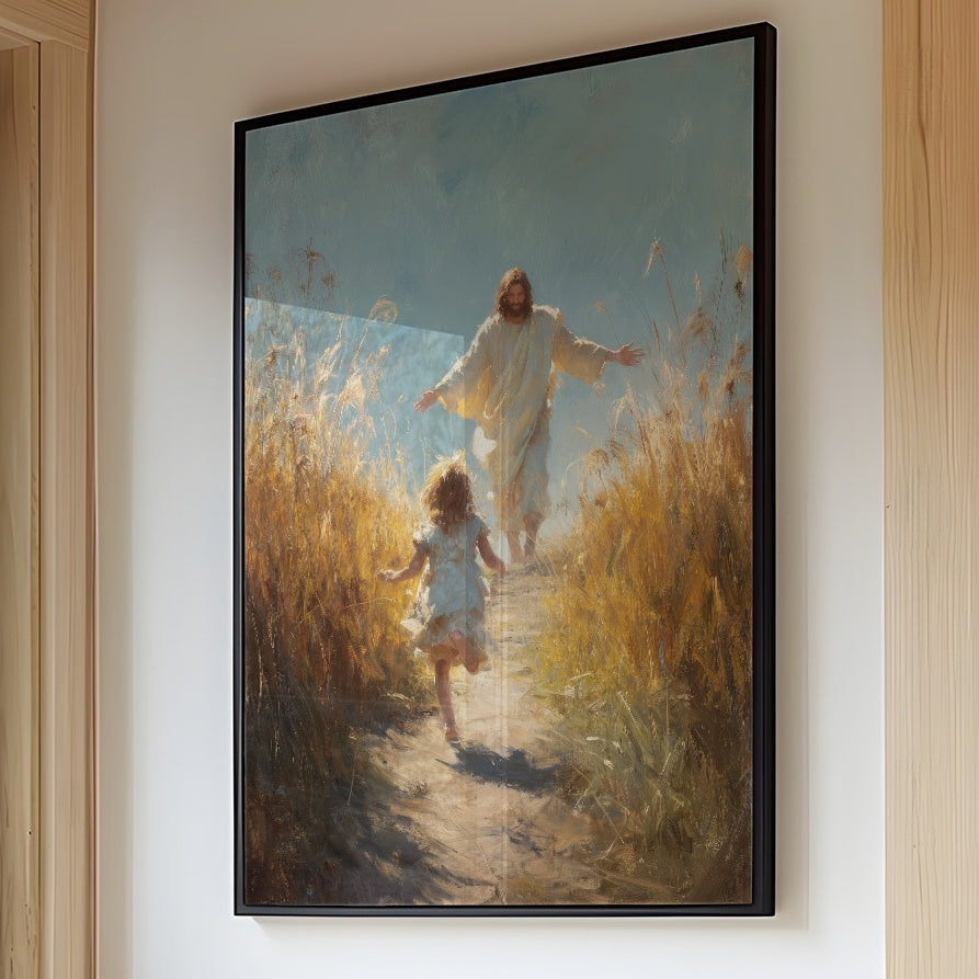 Golden Path To Outstretched Arms