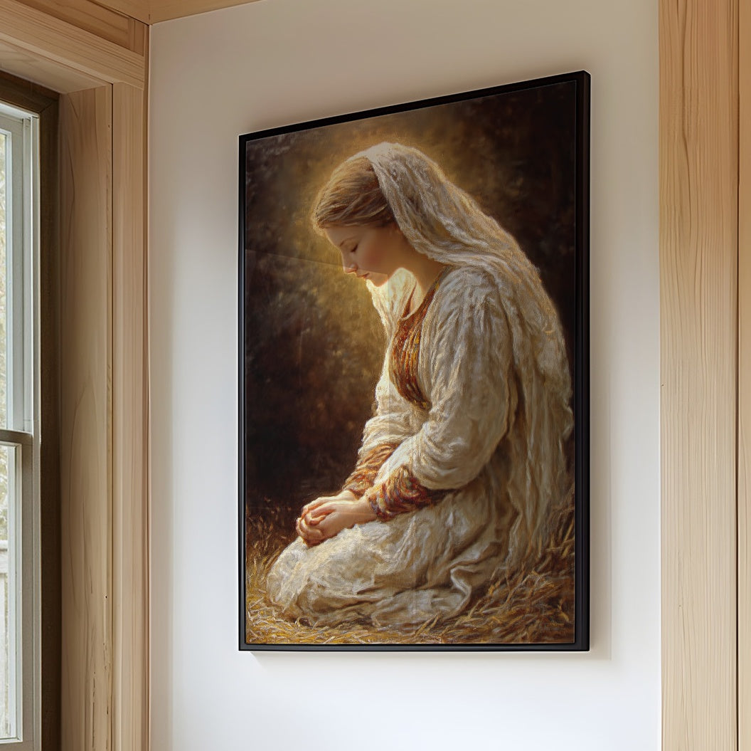Reverent Silence in Golden Light
