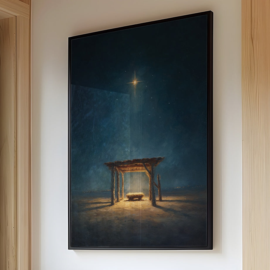 Celestial Promise Illuminates Humble Shelter