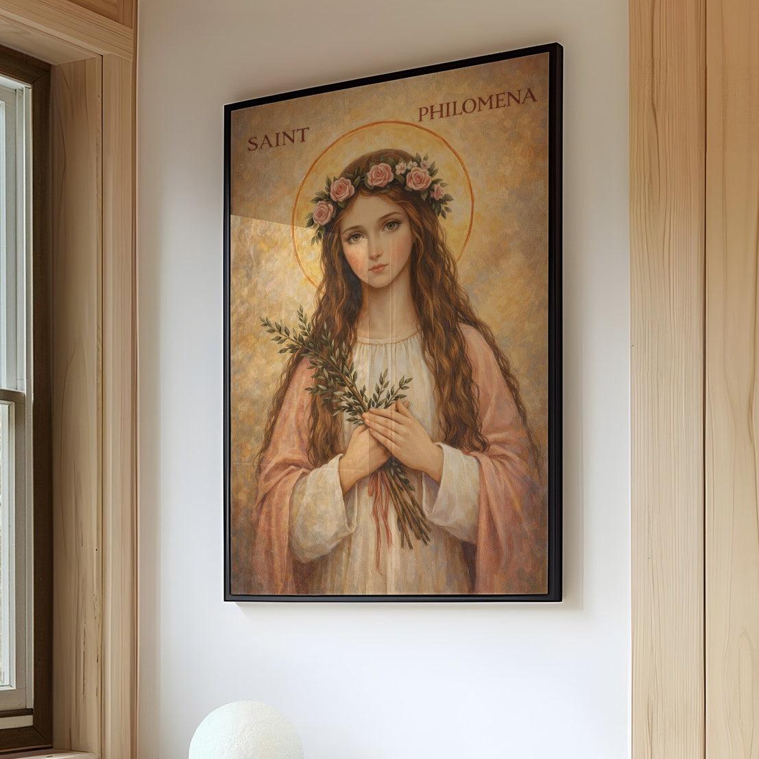 Saint Philomena in Quiet Devotion
