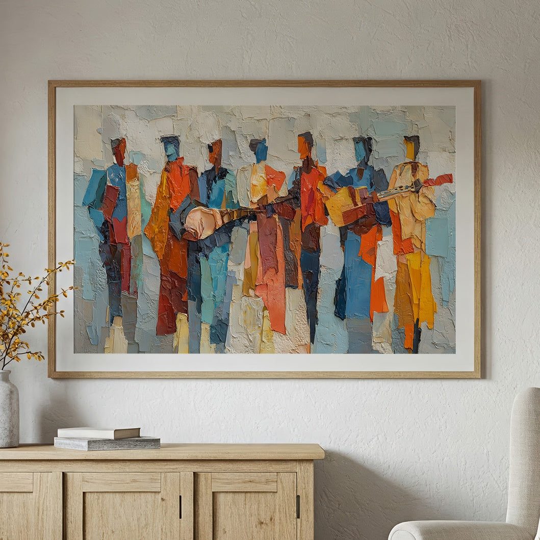 The Band Plays On Through Color