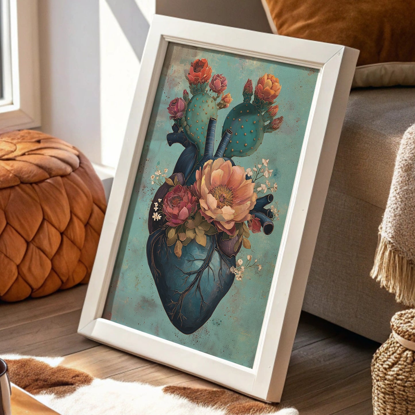 Desert Heart Blooms Eternal