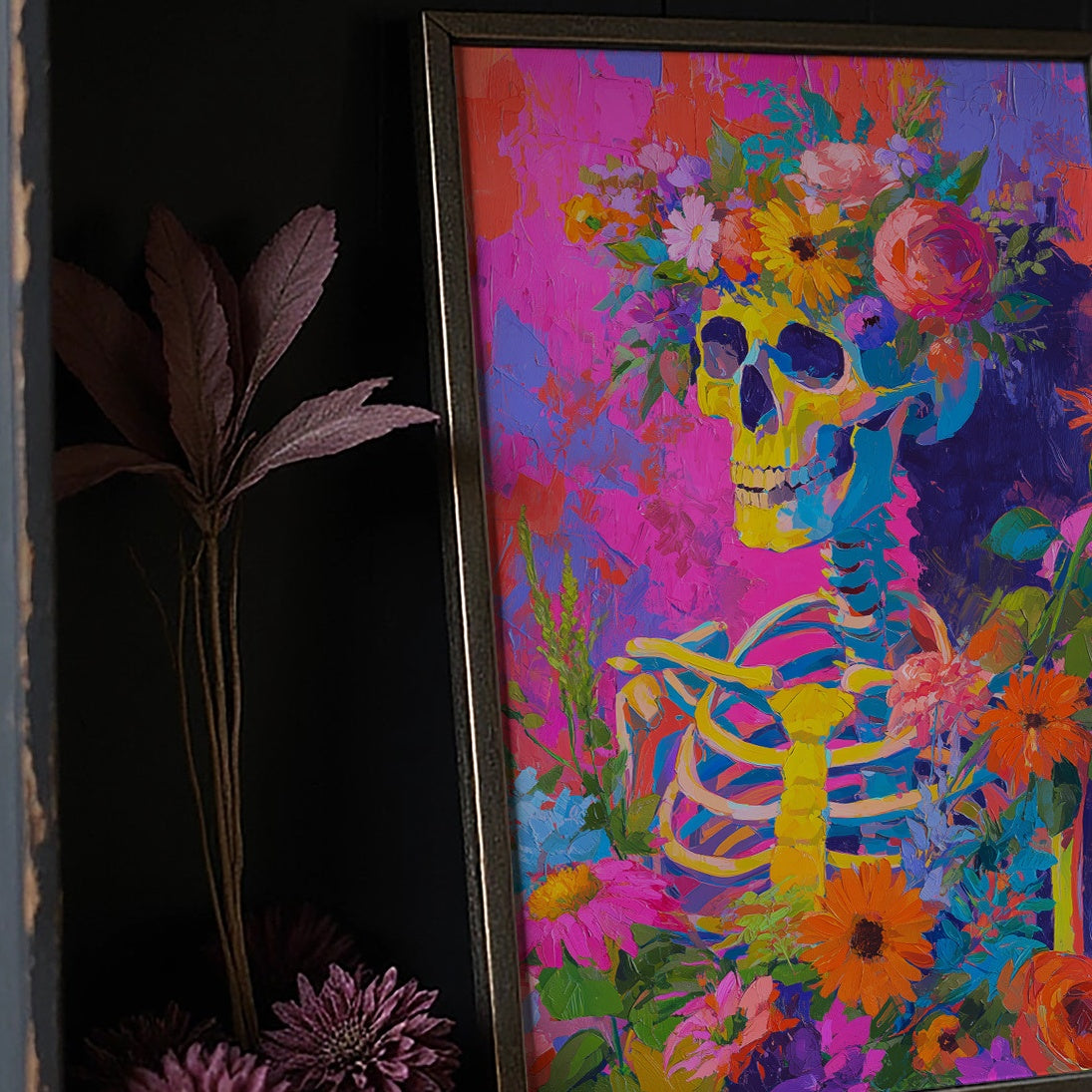 Vibrant Bones Bloom With Life