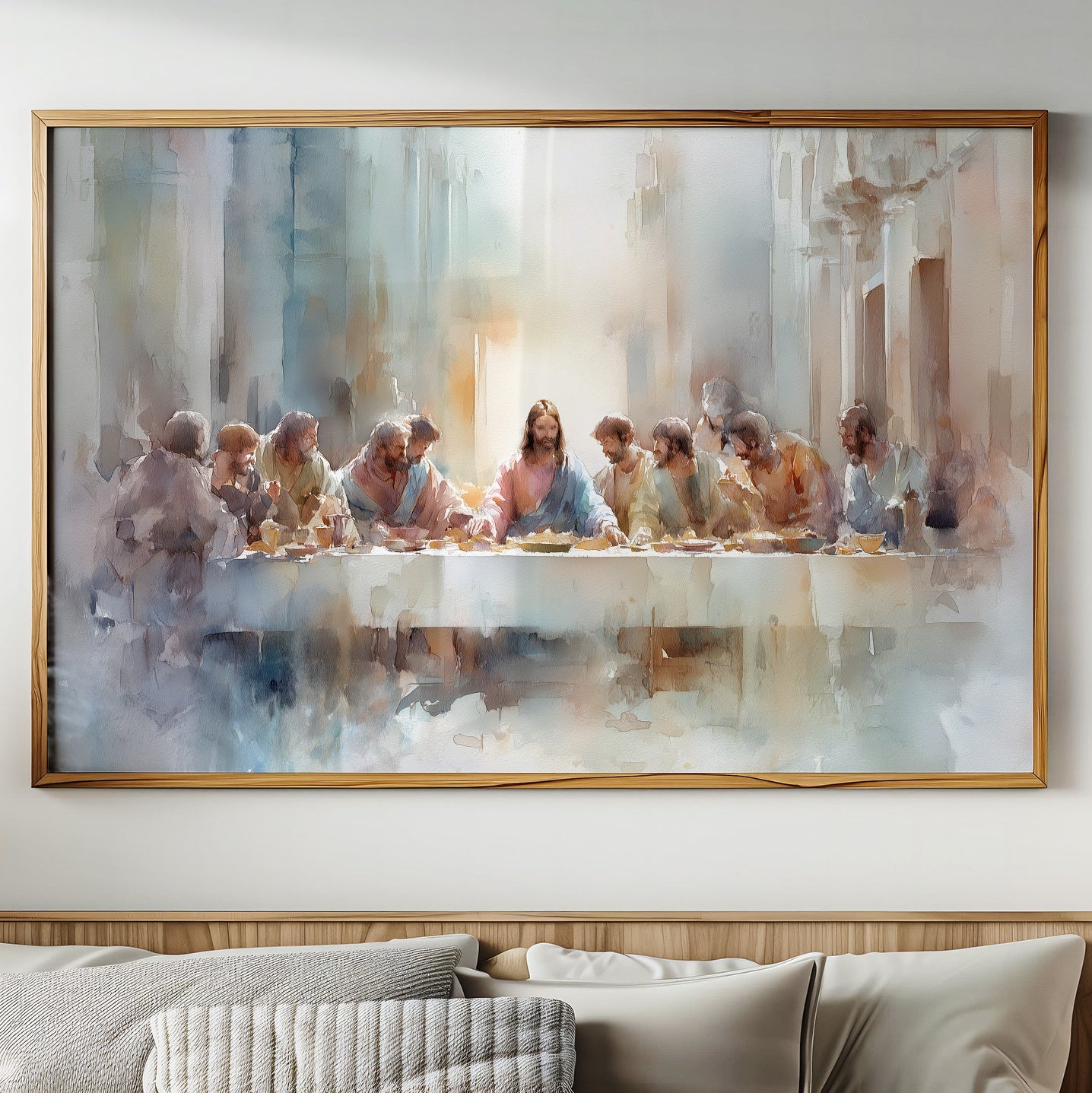 Sacred Feast In Gentle Hues