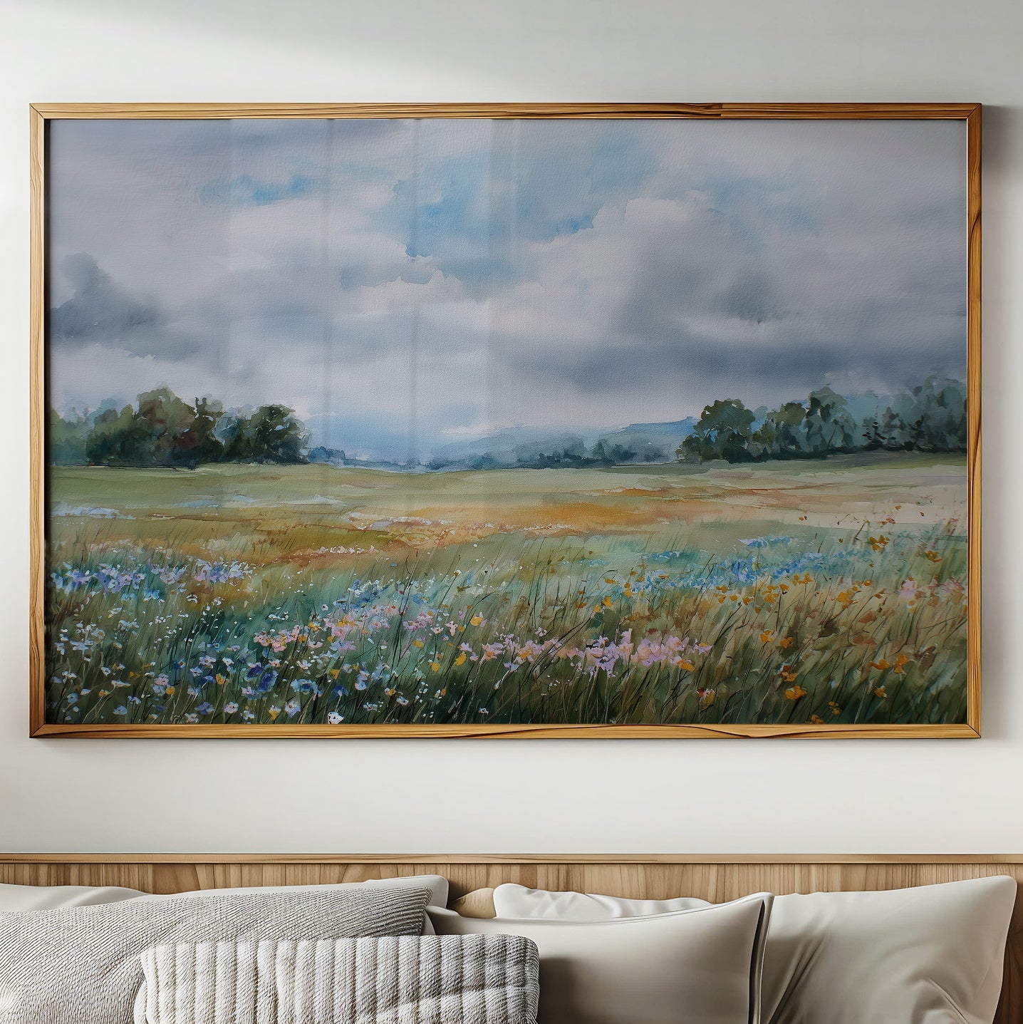 Meadow Painting Among Literary Worlds