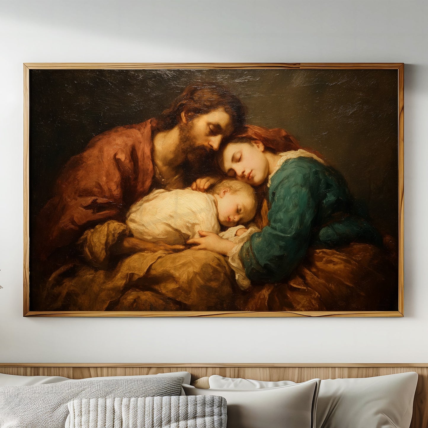 Sacred Slumber in Amber Light