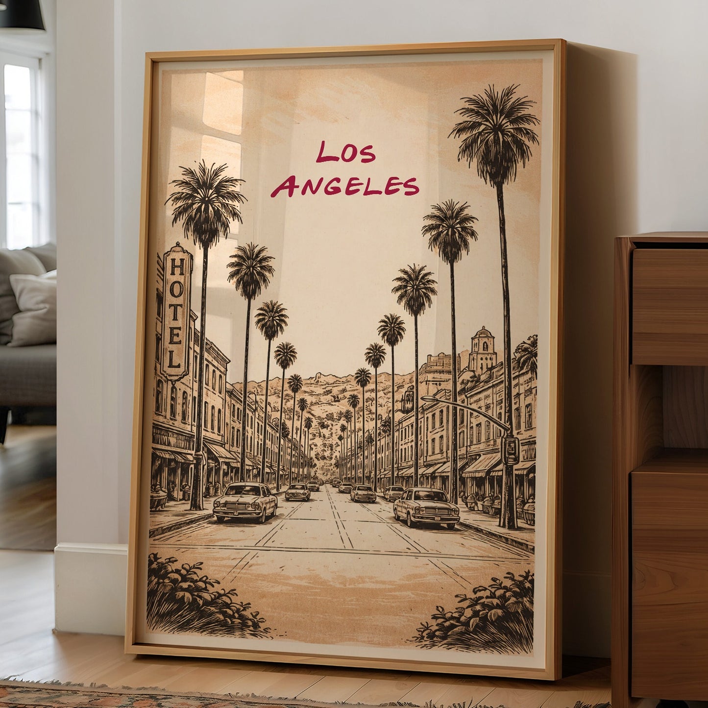 Vintage Boulevard Whispers California Dreams