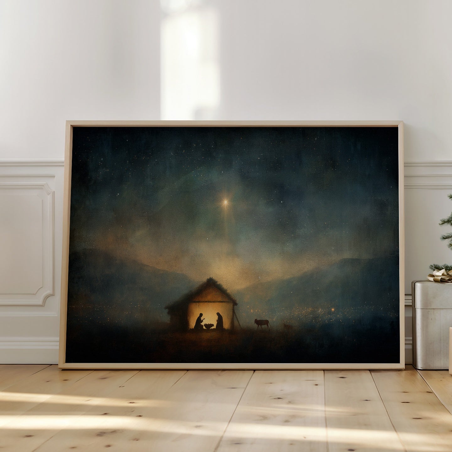 Celestial Light Guides Sacred Night