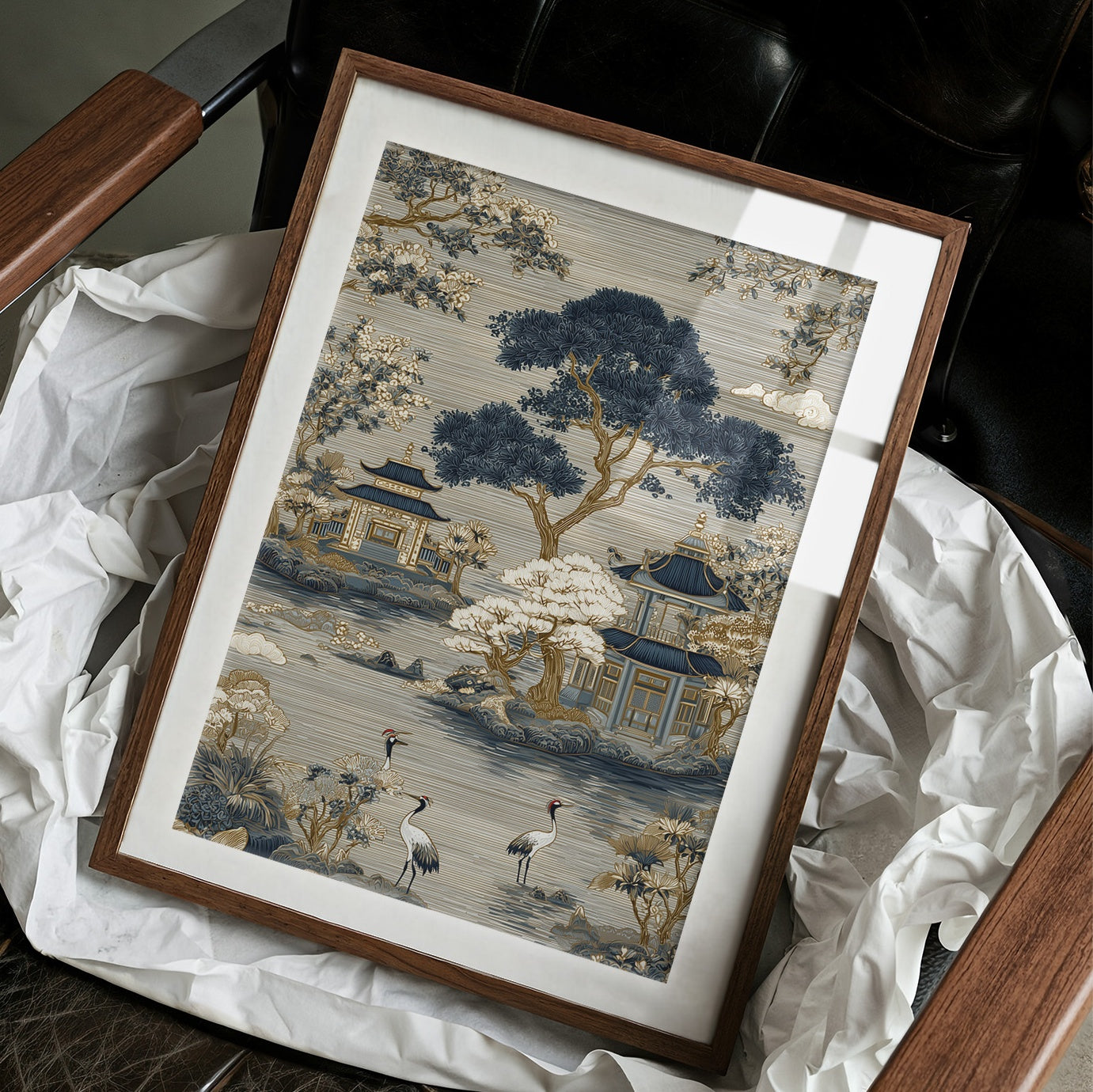 Cranes Return To Golden Pavilion