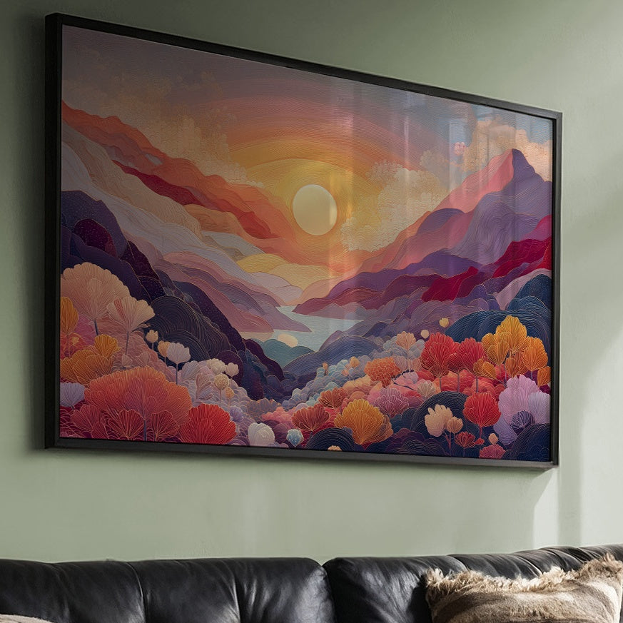 Valley Blossoms Chase The Sun