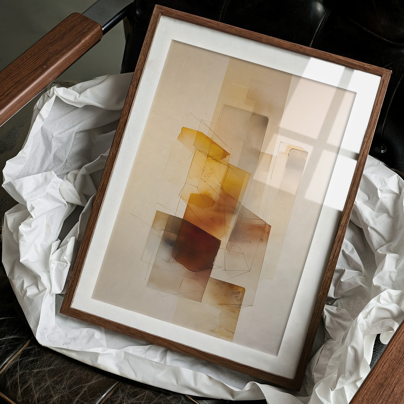 Amber Light Shapes Modern Memory