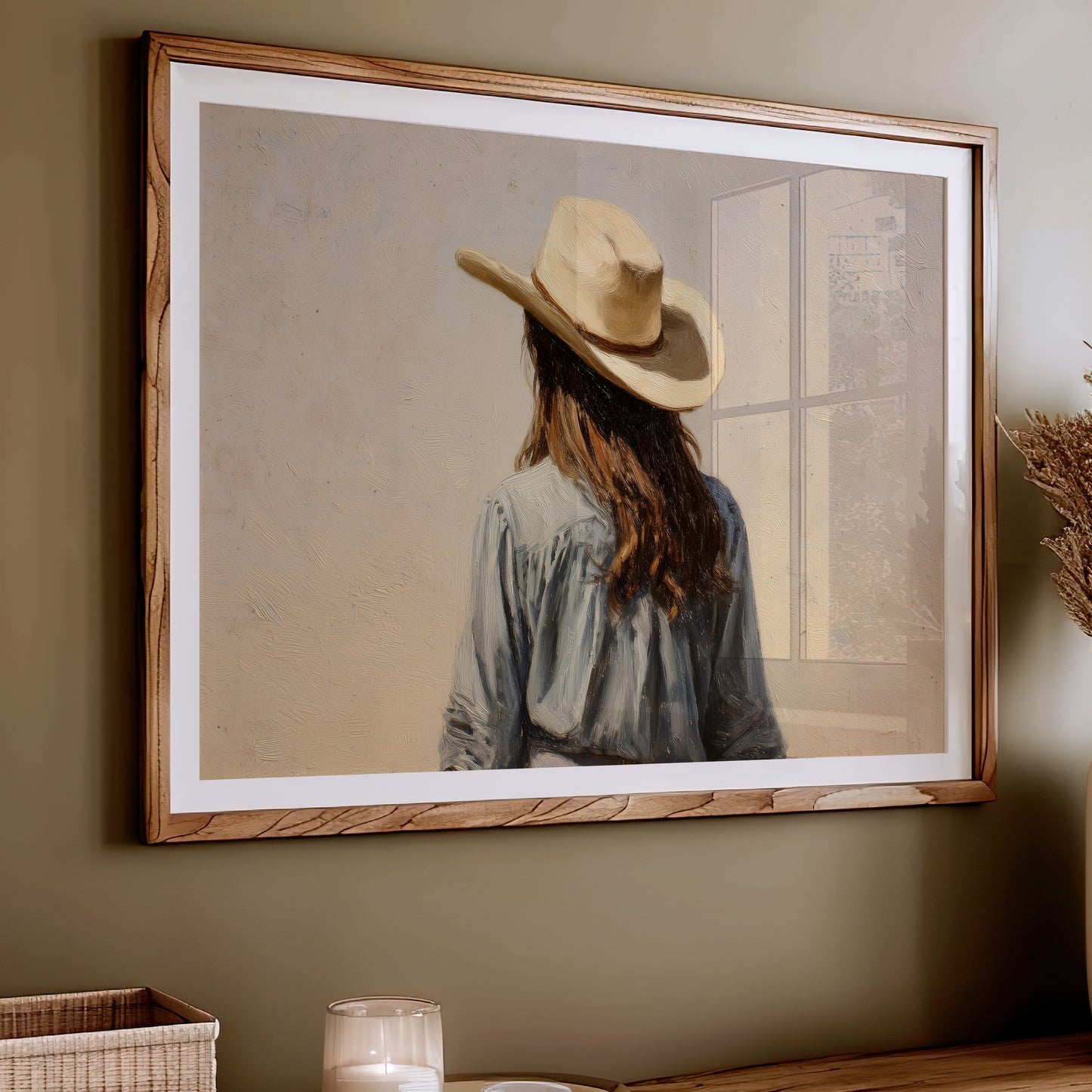 Western Solitude Painted in Cream