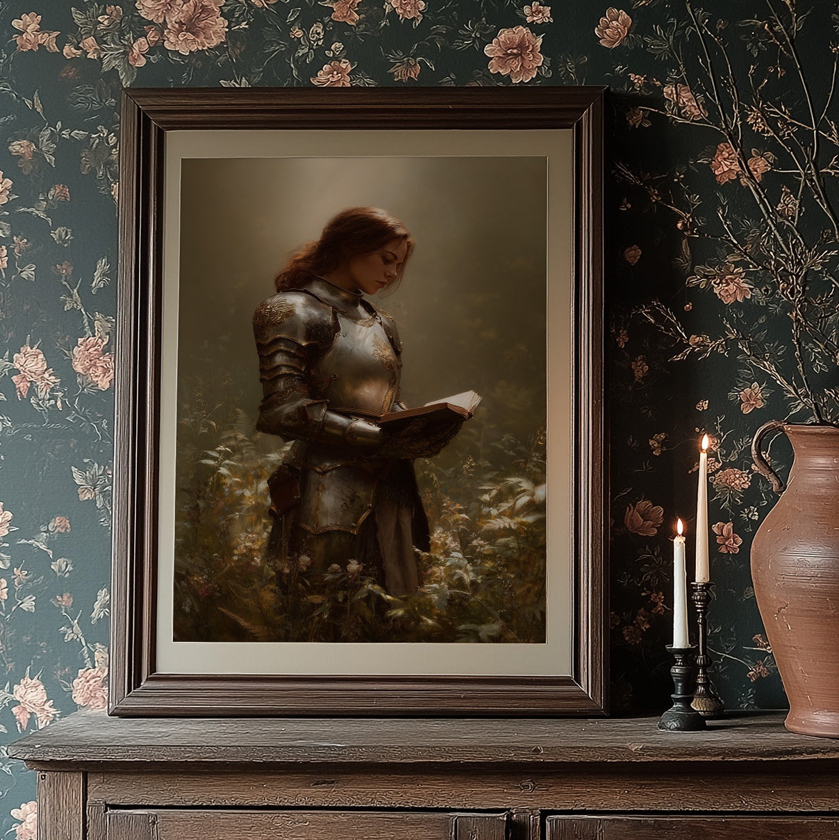 Armor And Verses Among Wildflowers