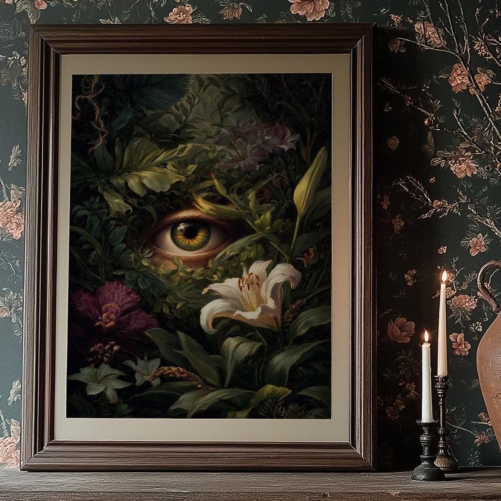 Jungle Watches Through Amber Light