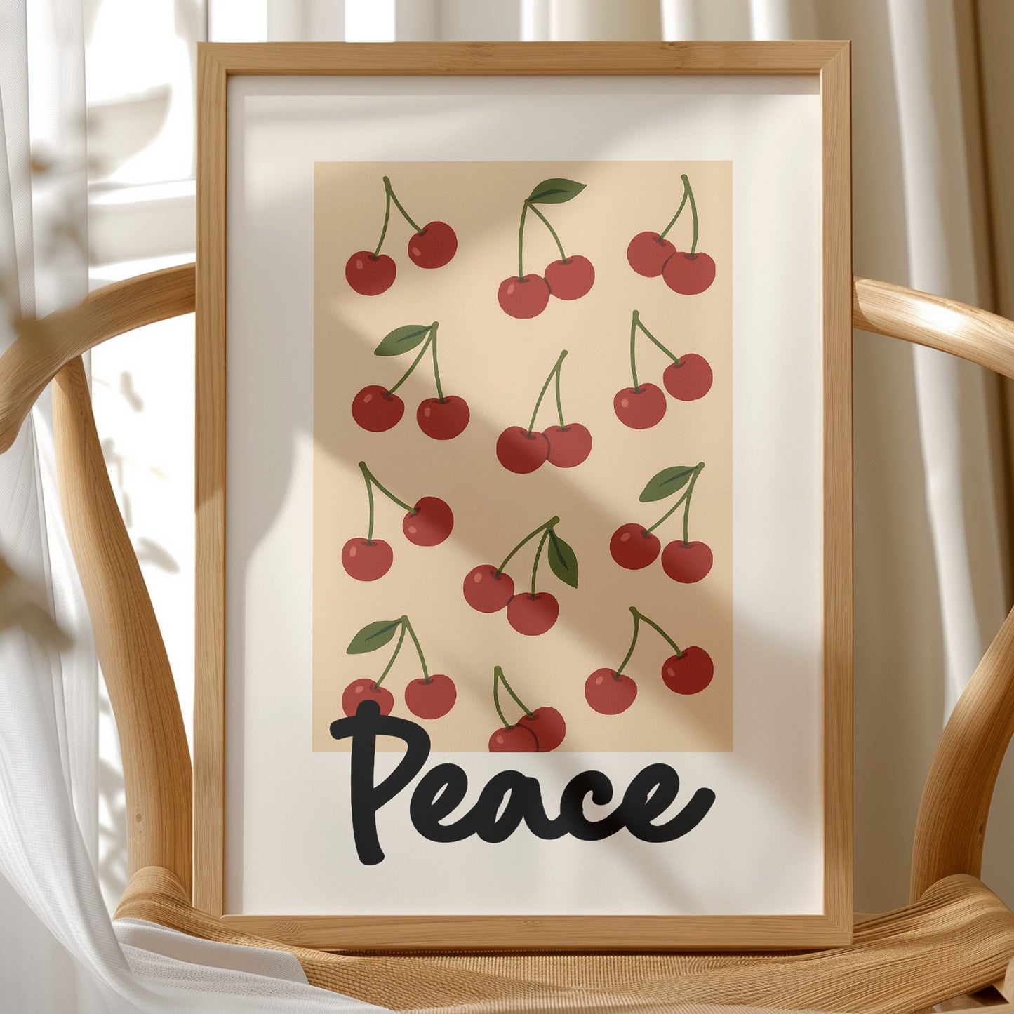 Summer Cherries Spell Sweet Peace