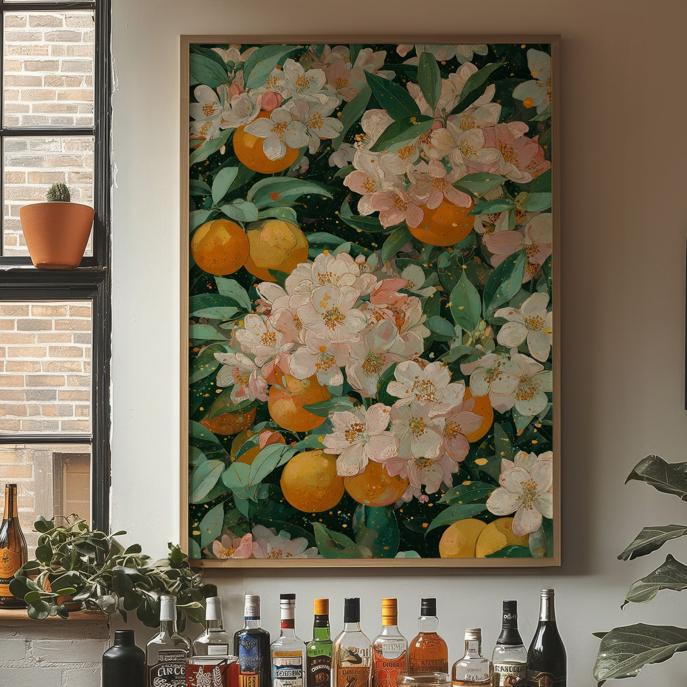 Orange Blossoms Dance Through Summer