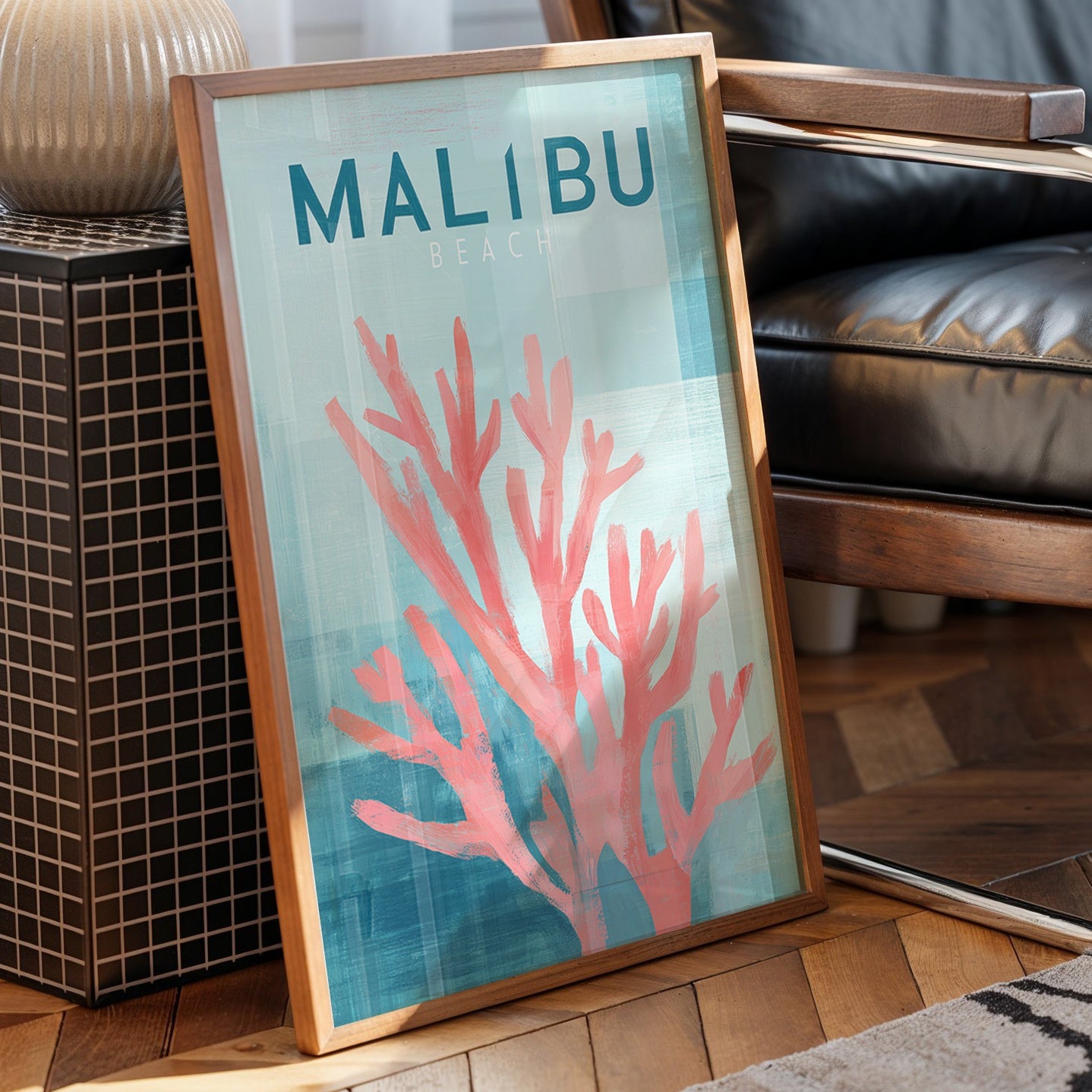 Coral Whispers Beneath Aqua Skies