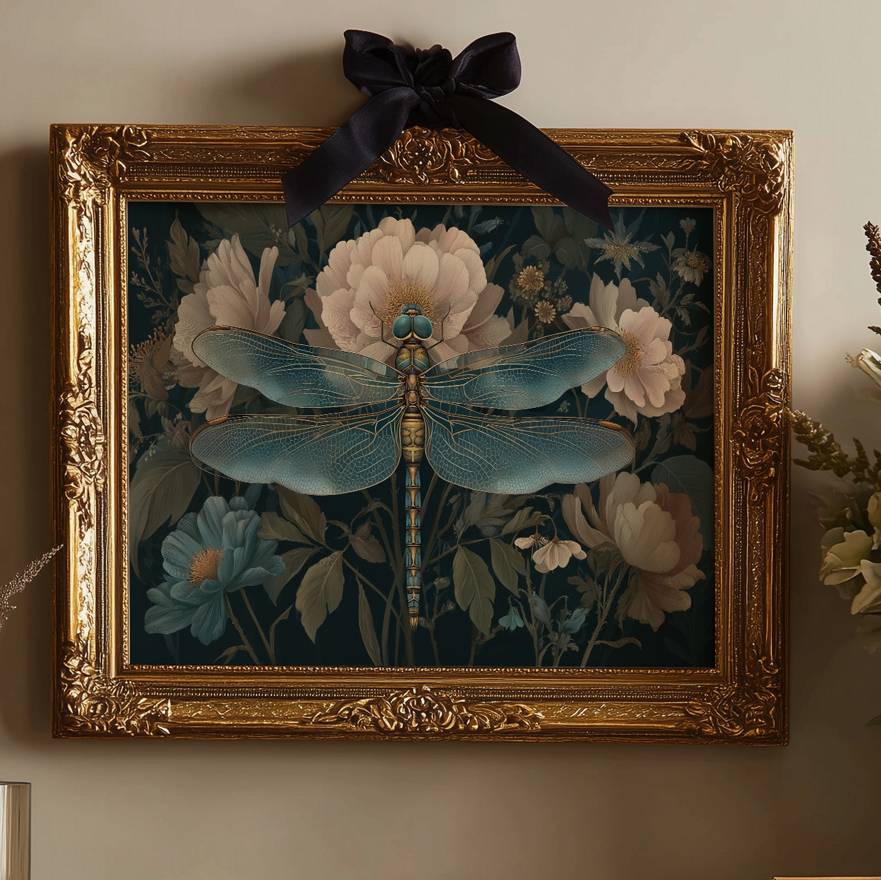 Watchful Wing of Midnight Blooms