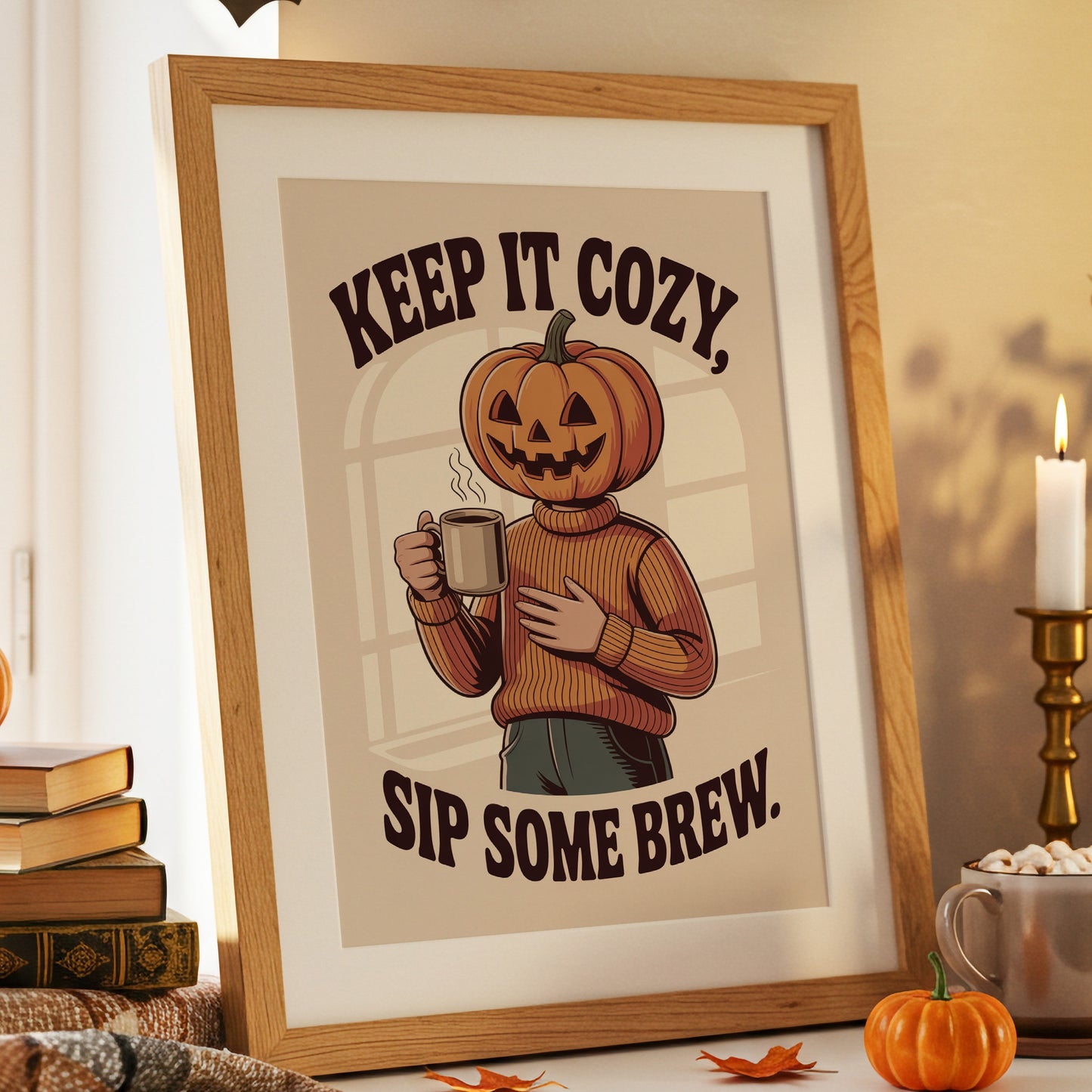 Autumn Comfort In Carved Smiles