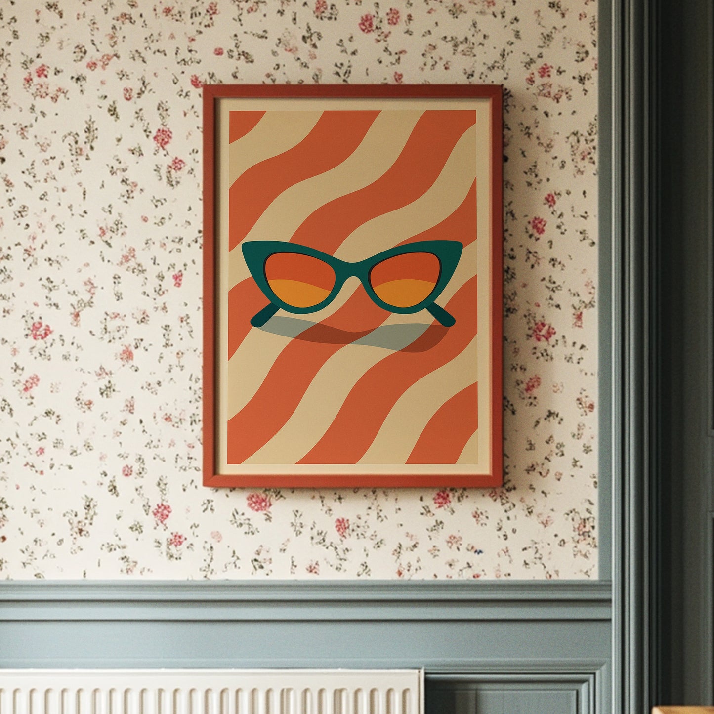 Summer Through Teal Cat Eyes