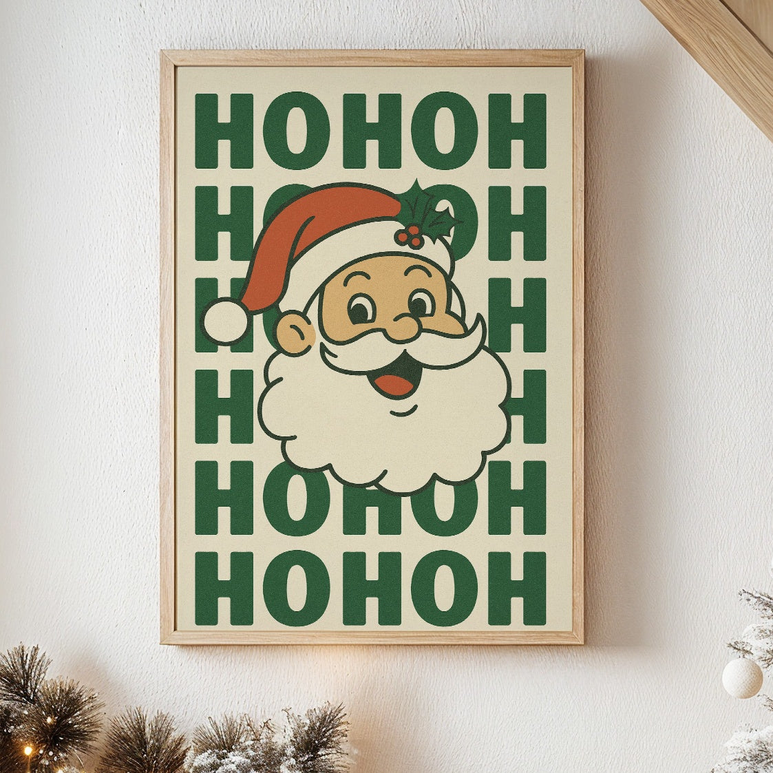 Jolly Nostalgia In Festive Frame