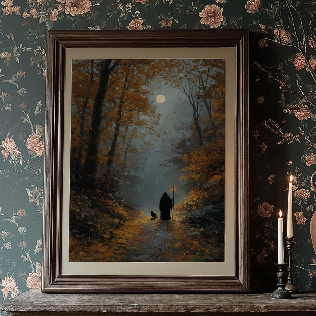 Moonlit Path Of Ancient Tales