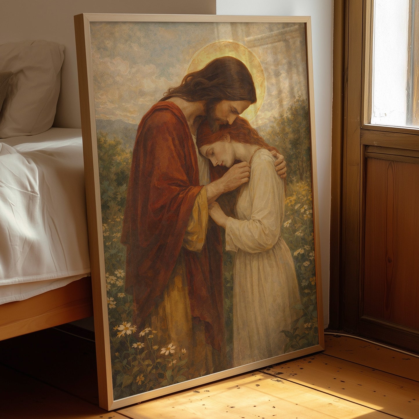 Divine Compassion Among Wildflowers