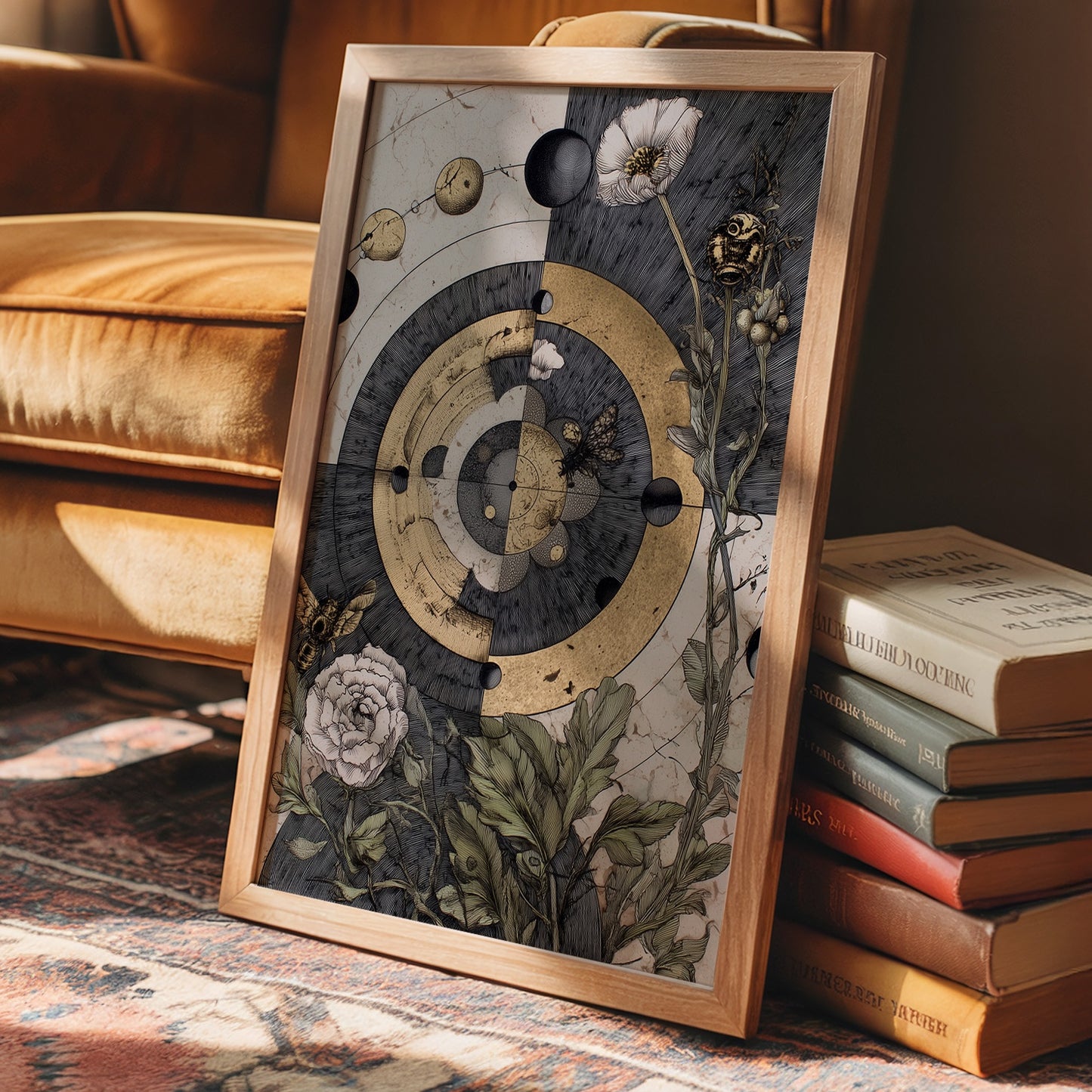 Orbits Bloom Through Ancient Geometry