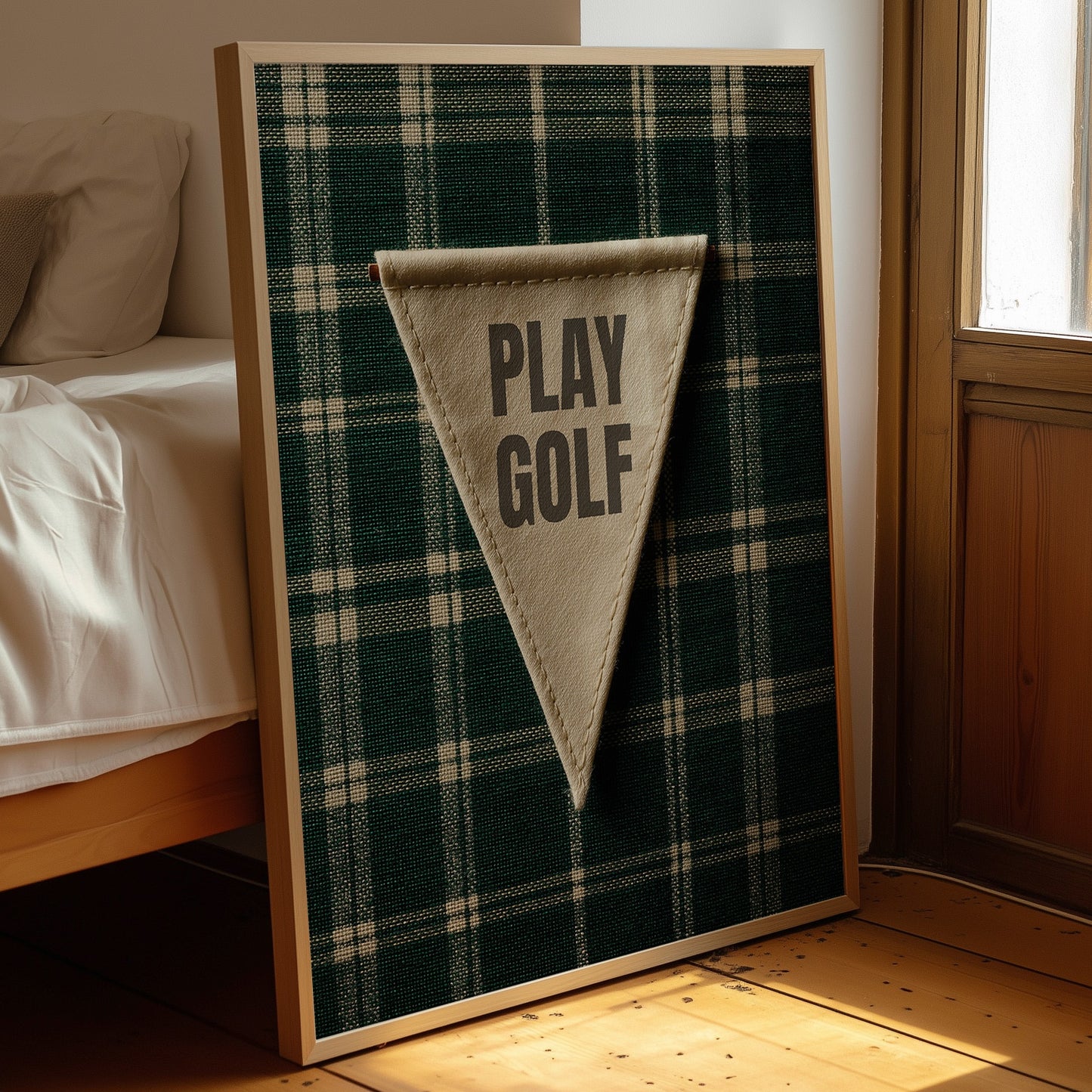 Pennant Hangs In The Clubhouse