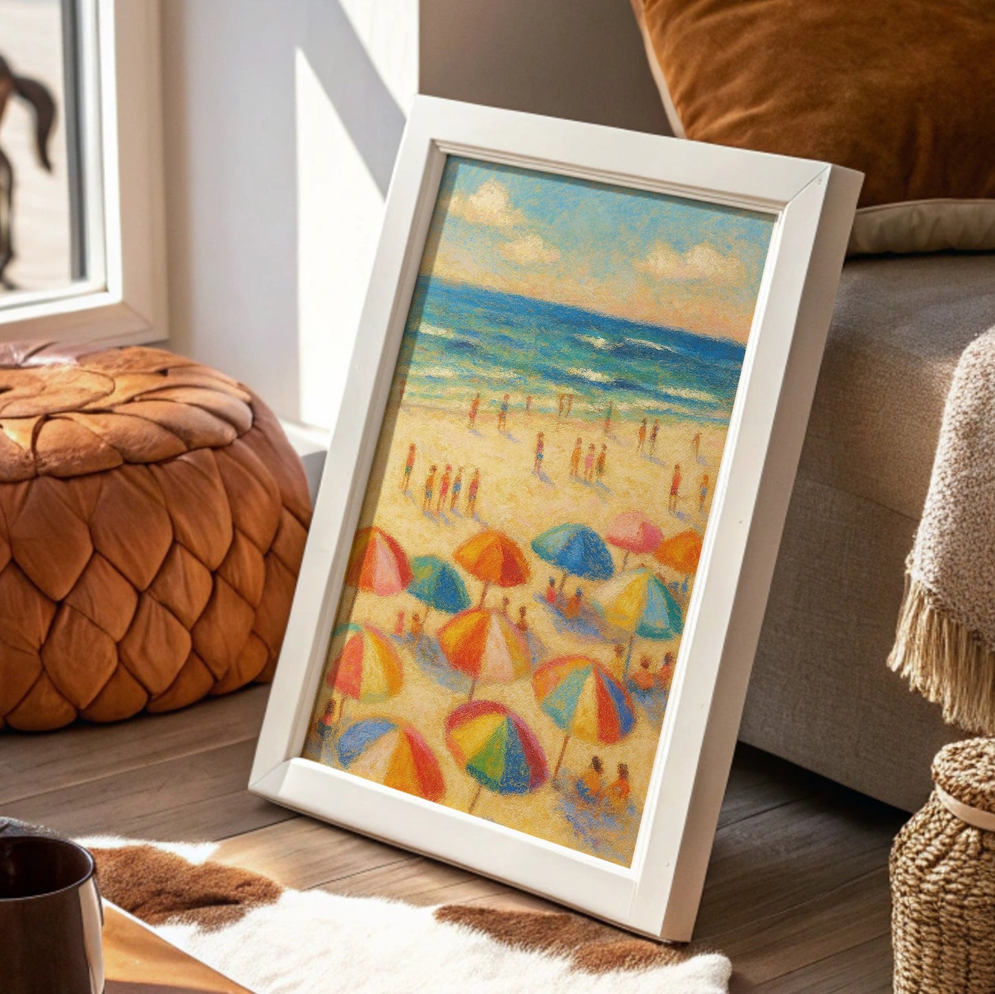 Colorful Shores Of Summer Memory