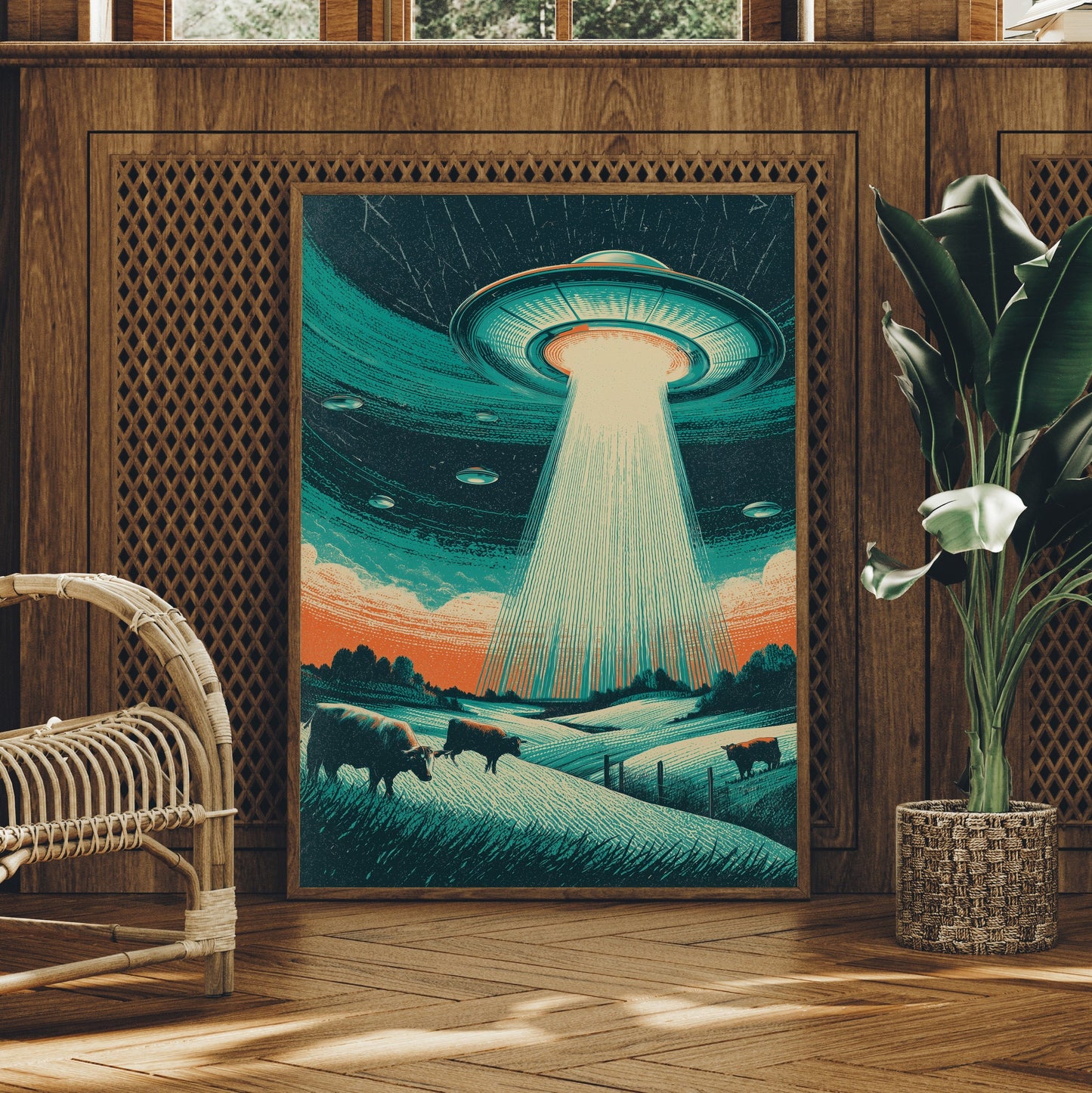 Visitors Above Quiet Pastures