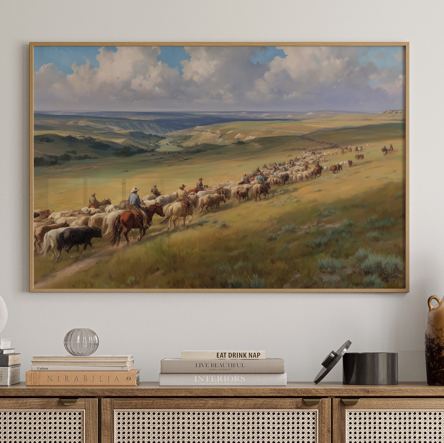 Nomadic Journey Across Endless Plains