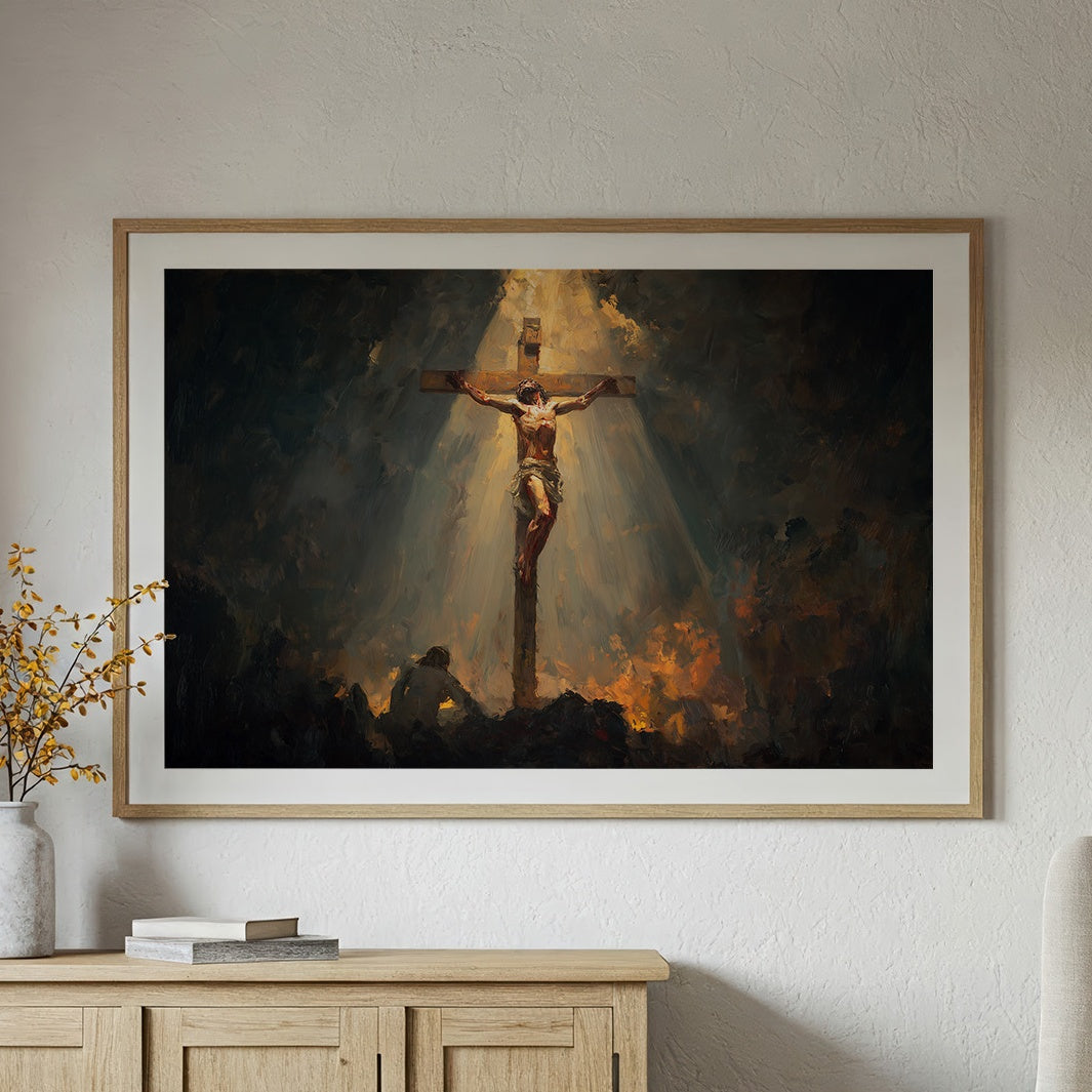 Sacred Light Pierces The Darkness