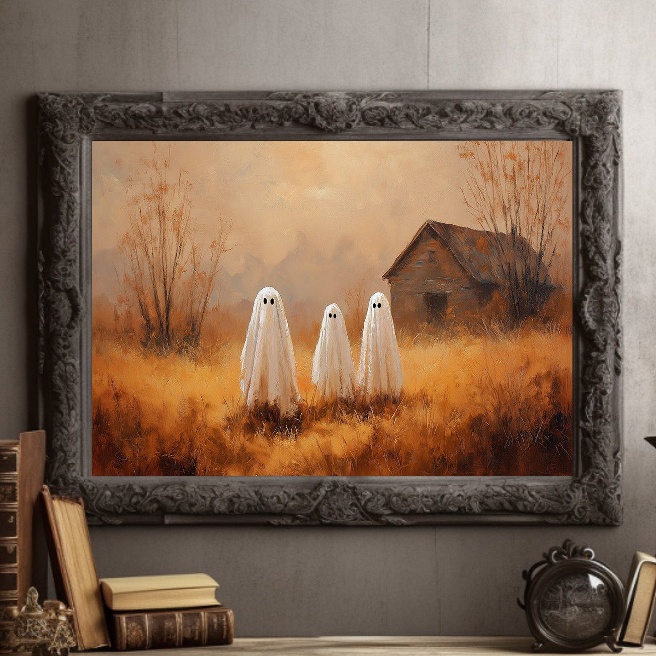Autumn Fields Harbor Spectral Visitors