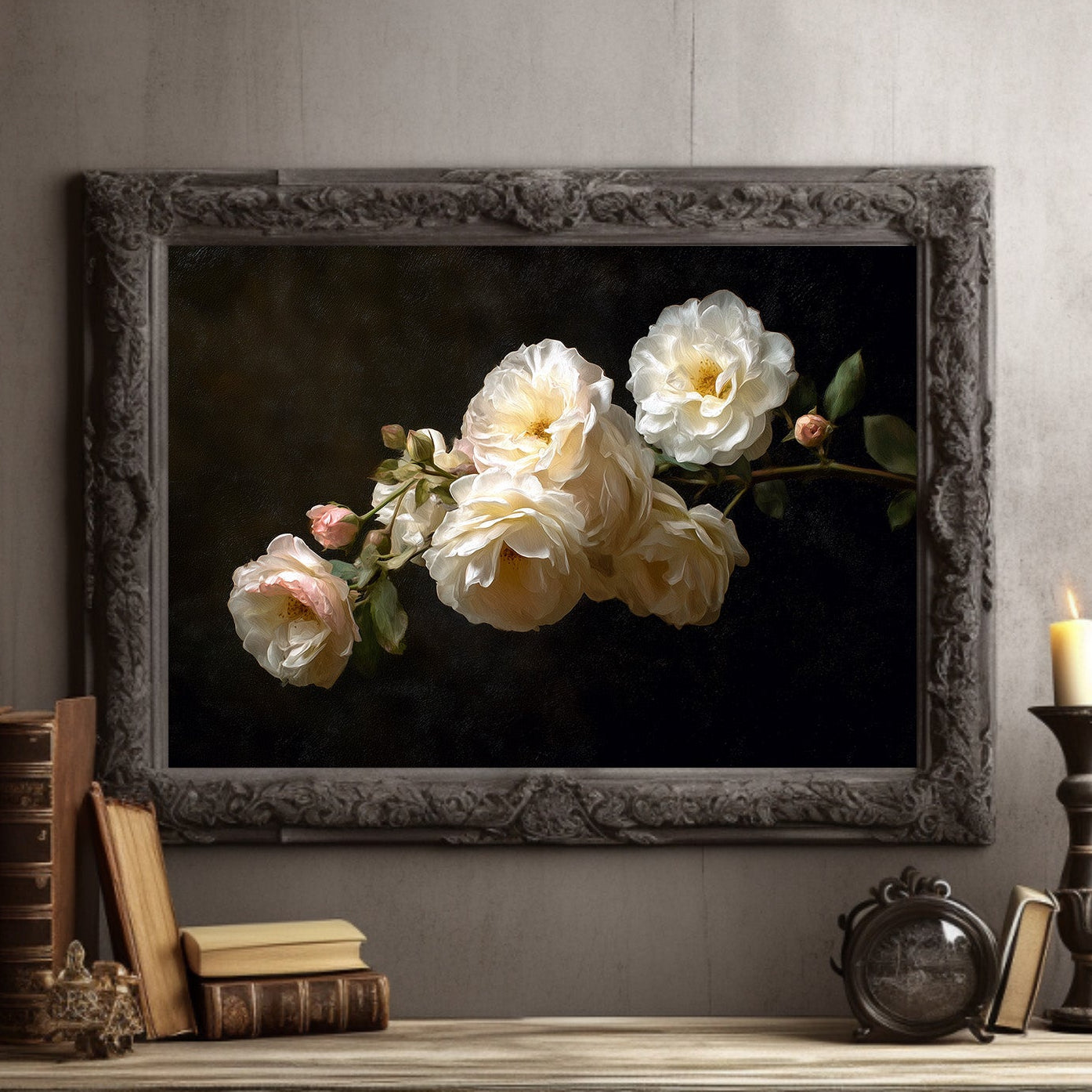 Roses Among Literary Treasures