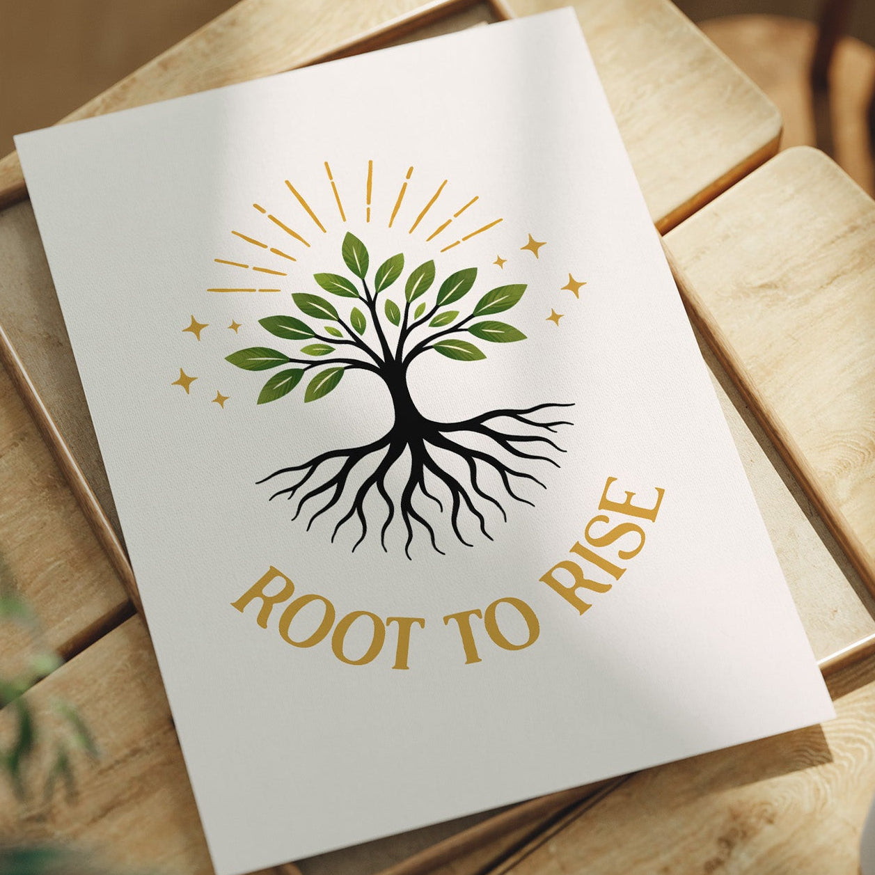 Illuminated Growth: Root to Rise
